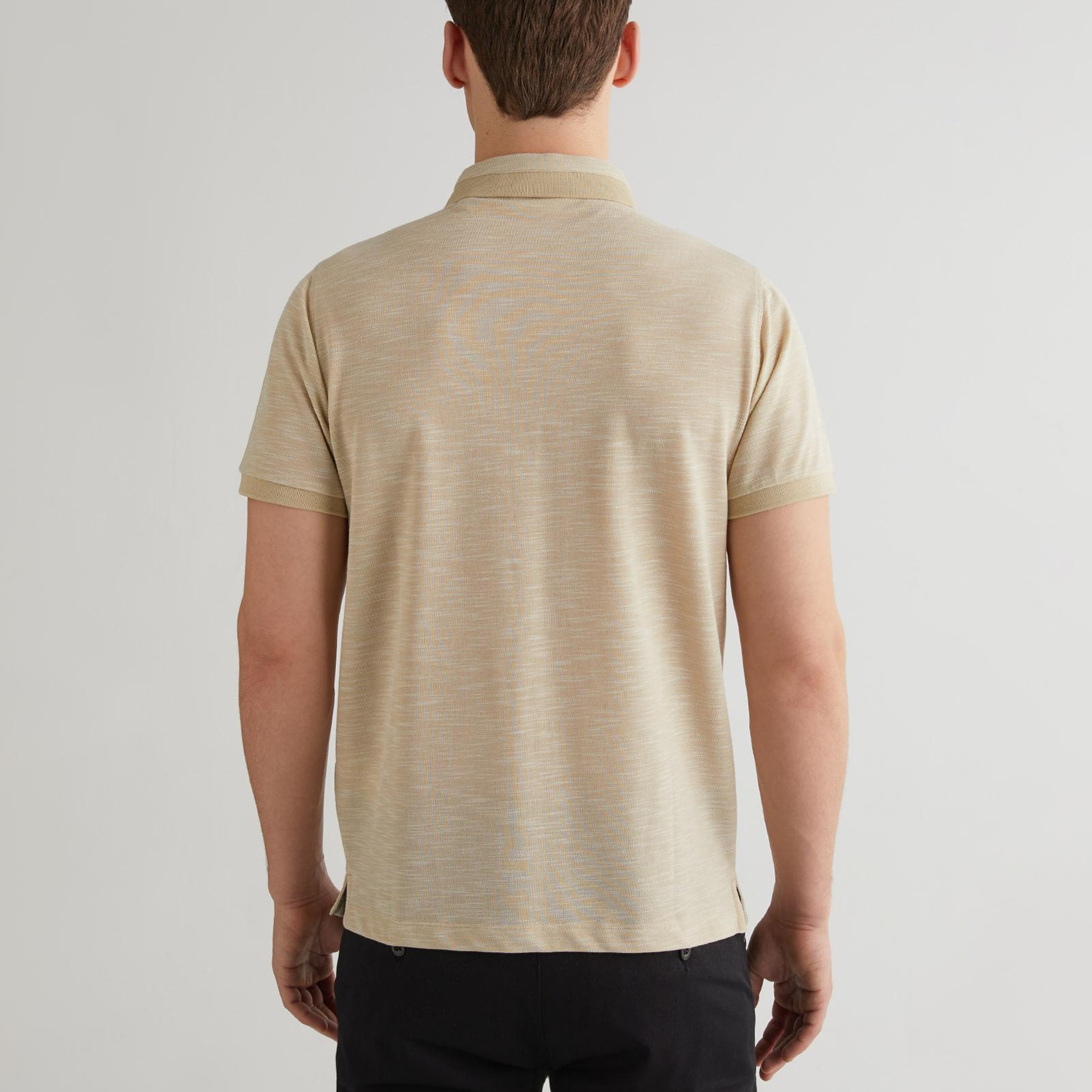 GANT Erkek Bej Regular Fit Polo