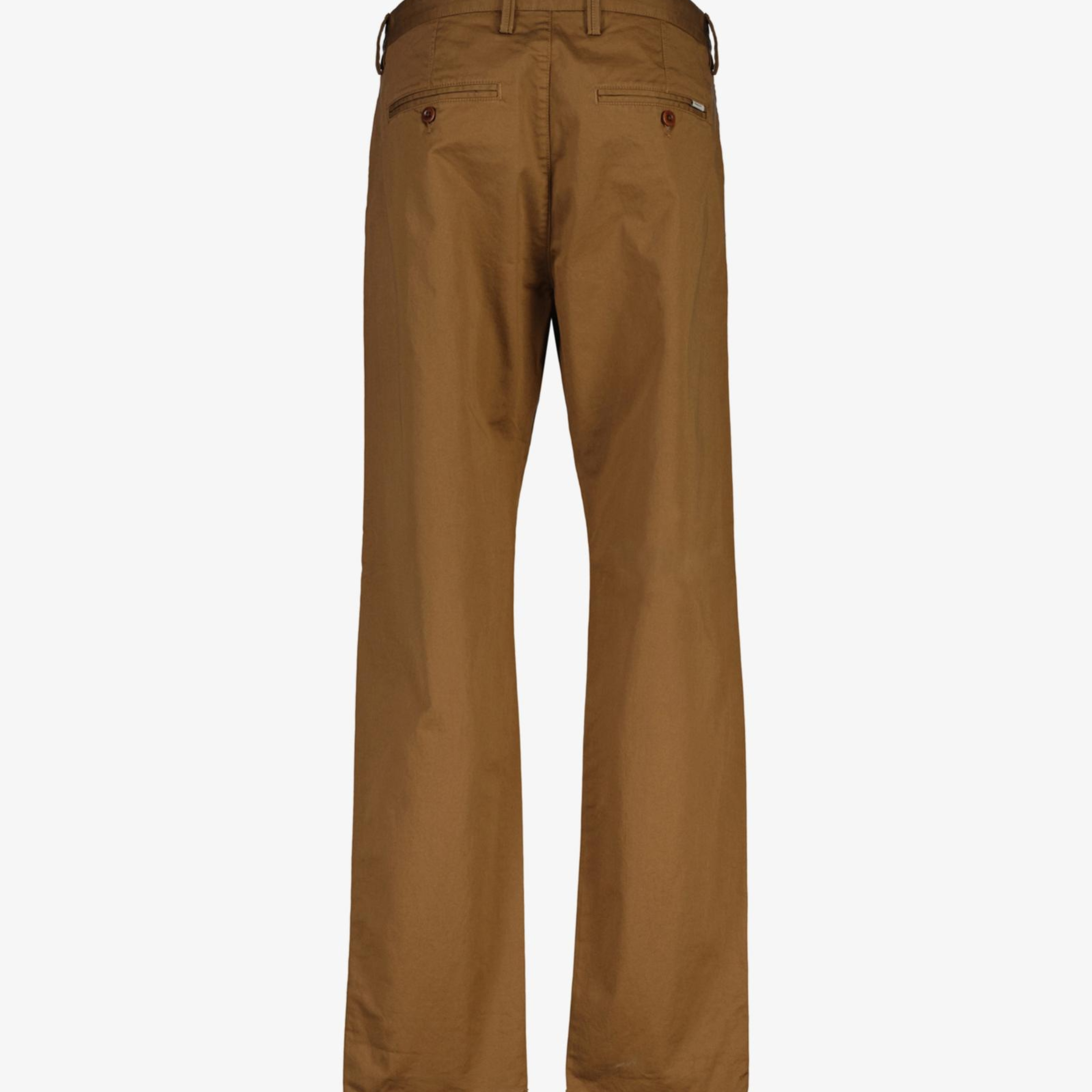 GANT Erkek Kahverengi Regular Fit Chino Pantolon