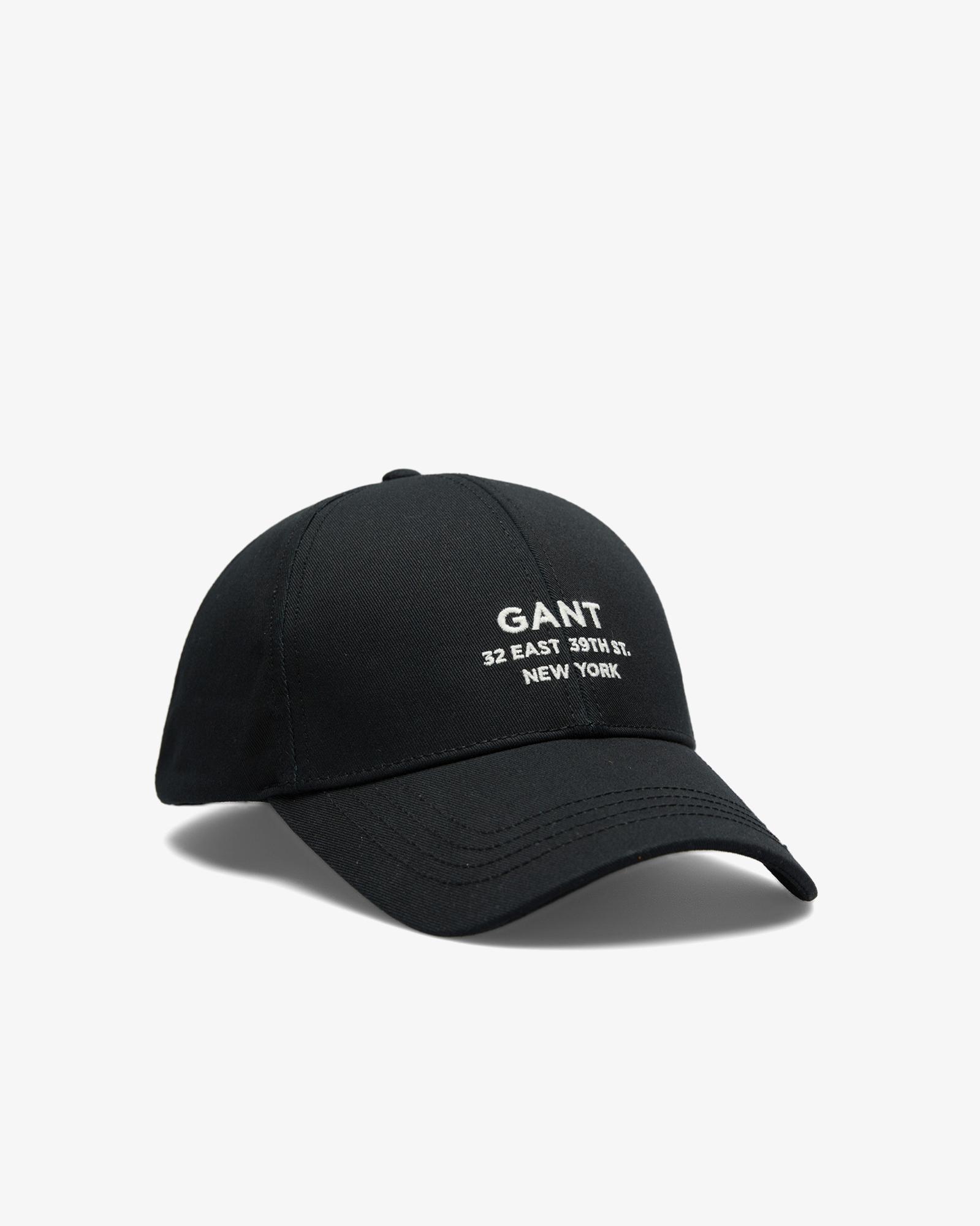 GANT Unisex Siyah Logolu Şapka