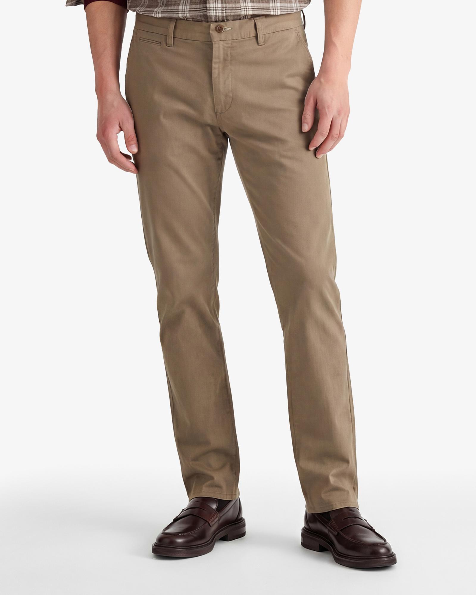 GANT Erkek Kahverengi Slim Fit Chino Pantolon