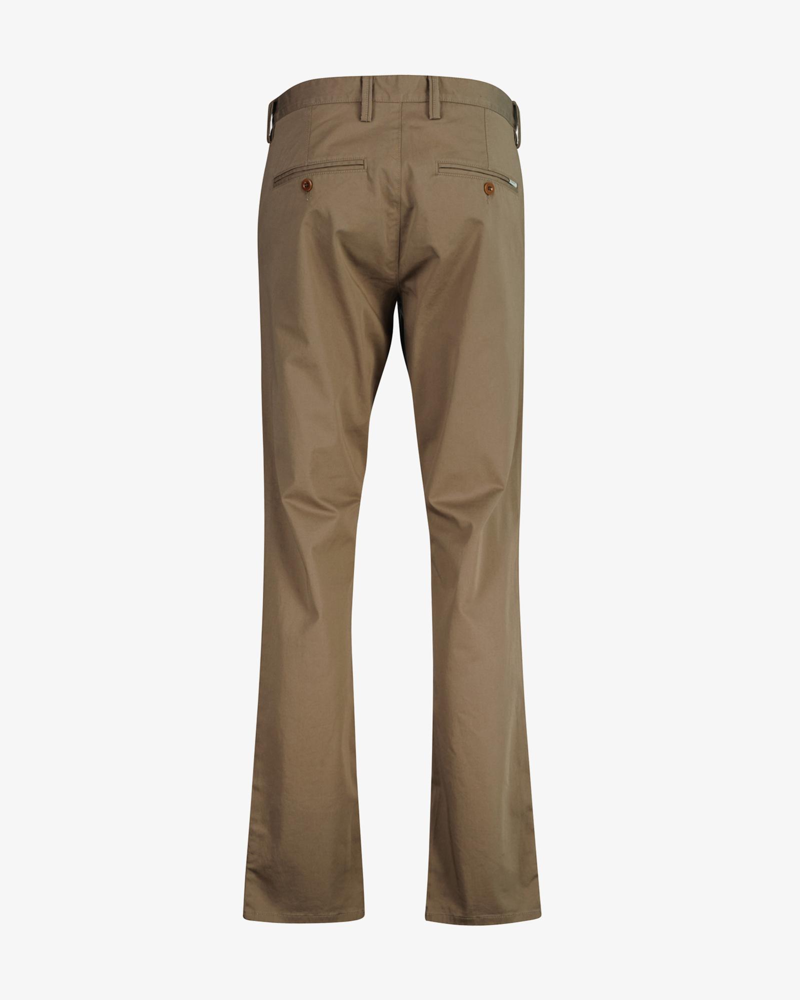 GANT Erkek Kahverengi Slim Fit Chino Pantolon