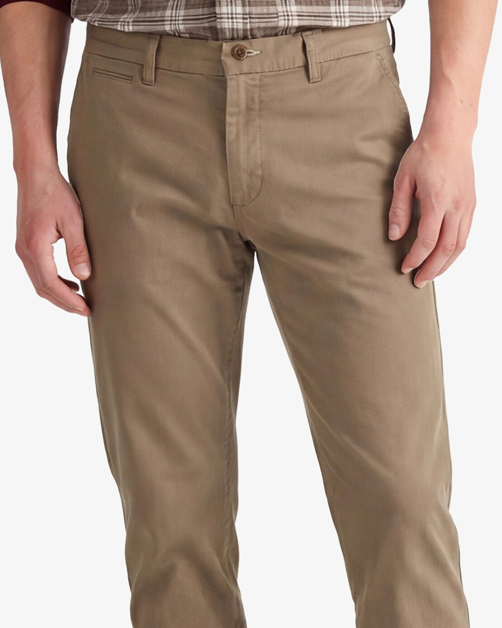GANT Erkek Kahverengi Slim Fit Chino Pantolon