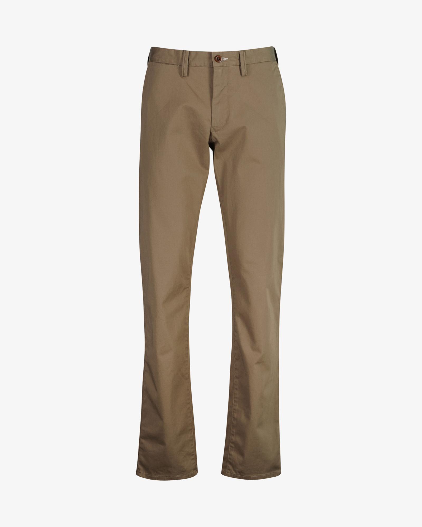 GANT Erkek Kahverengi Slim Fit Chino Pantolon