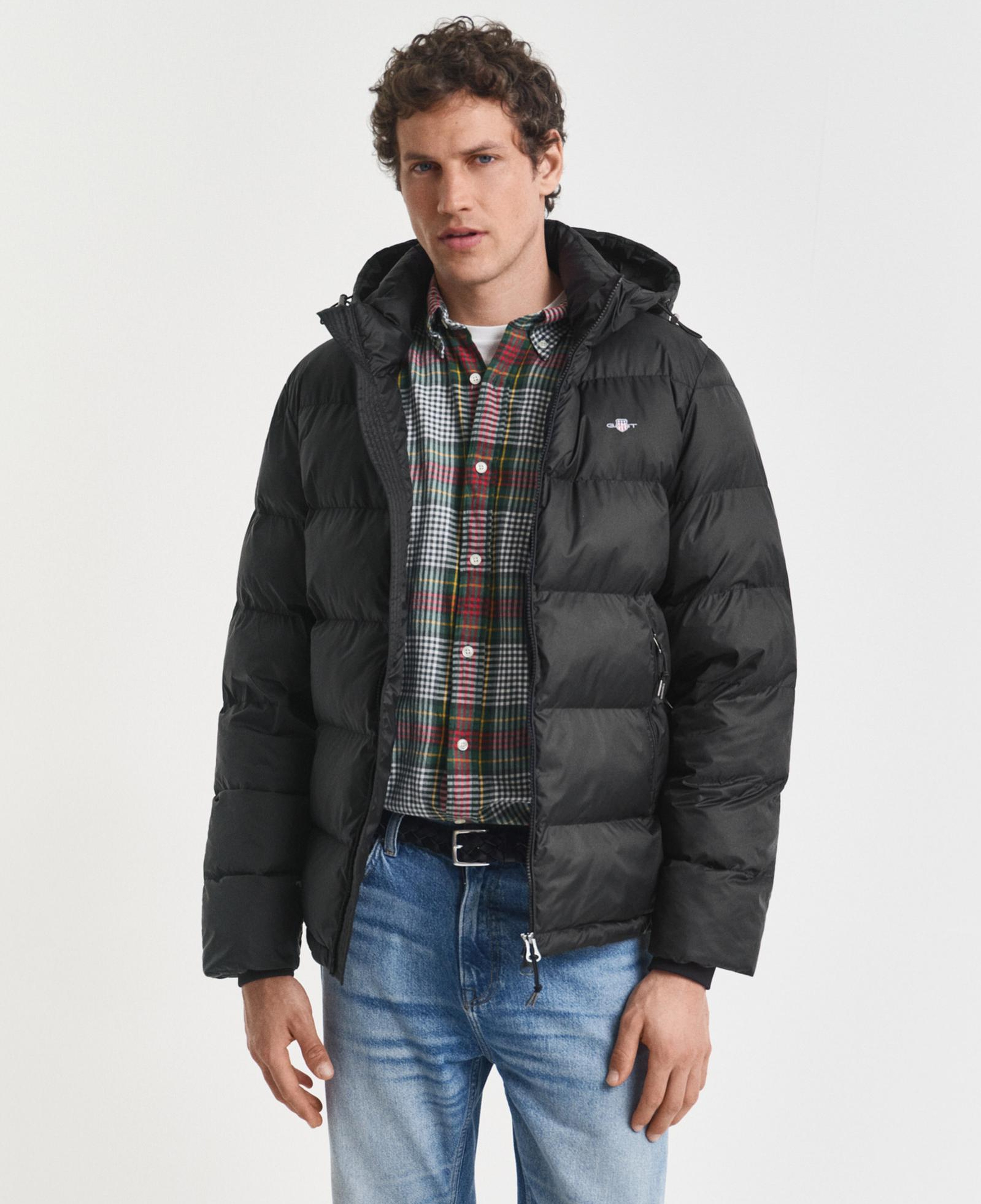 GANT Erkek Siyah Regular Fit Active Cloud Mont