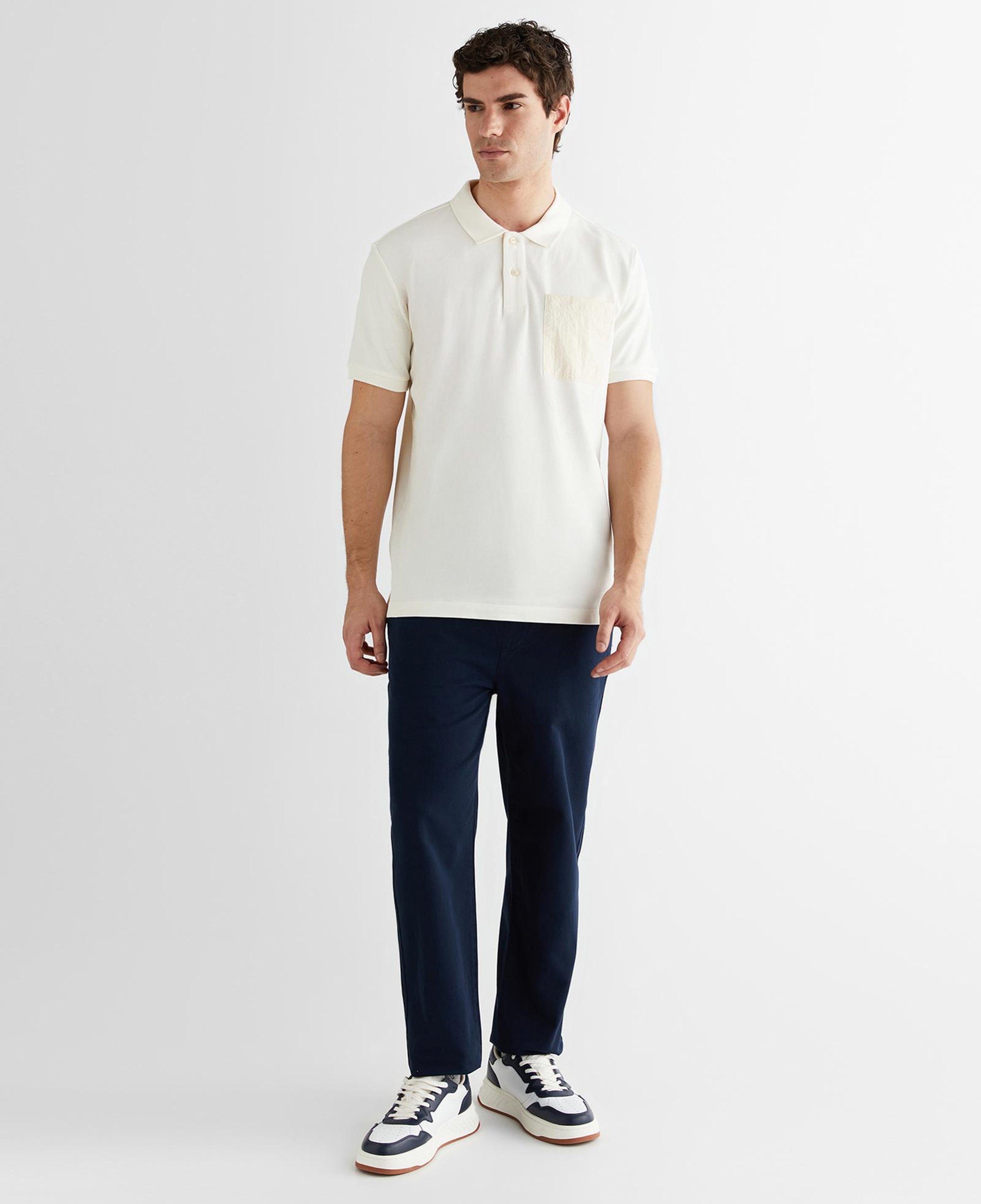 GANT Erkek Krem Polo