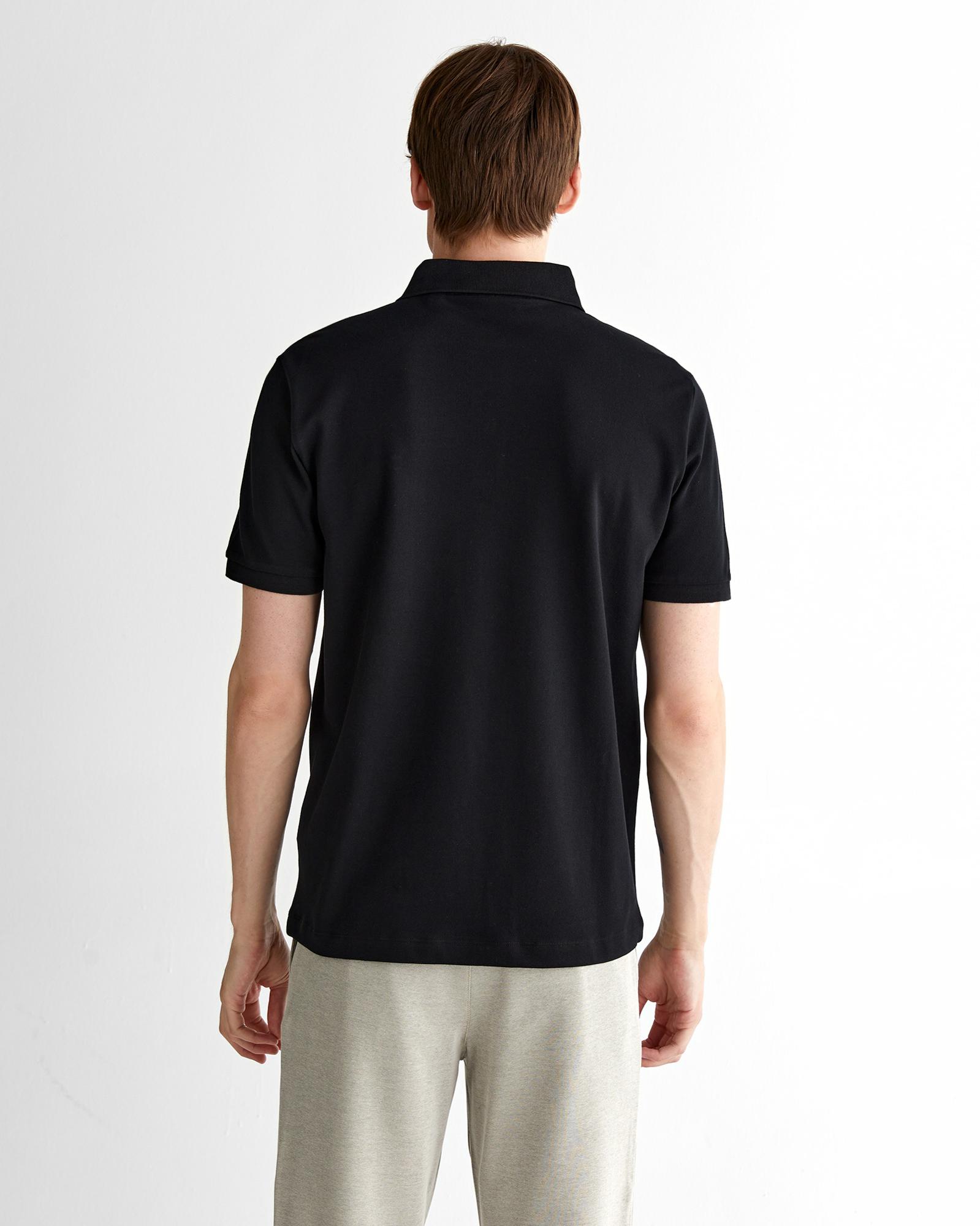 GANT Erkek Siyah Polo