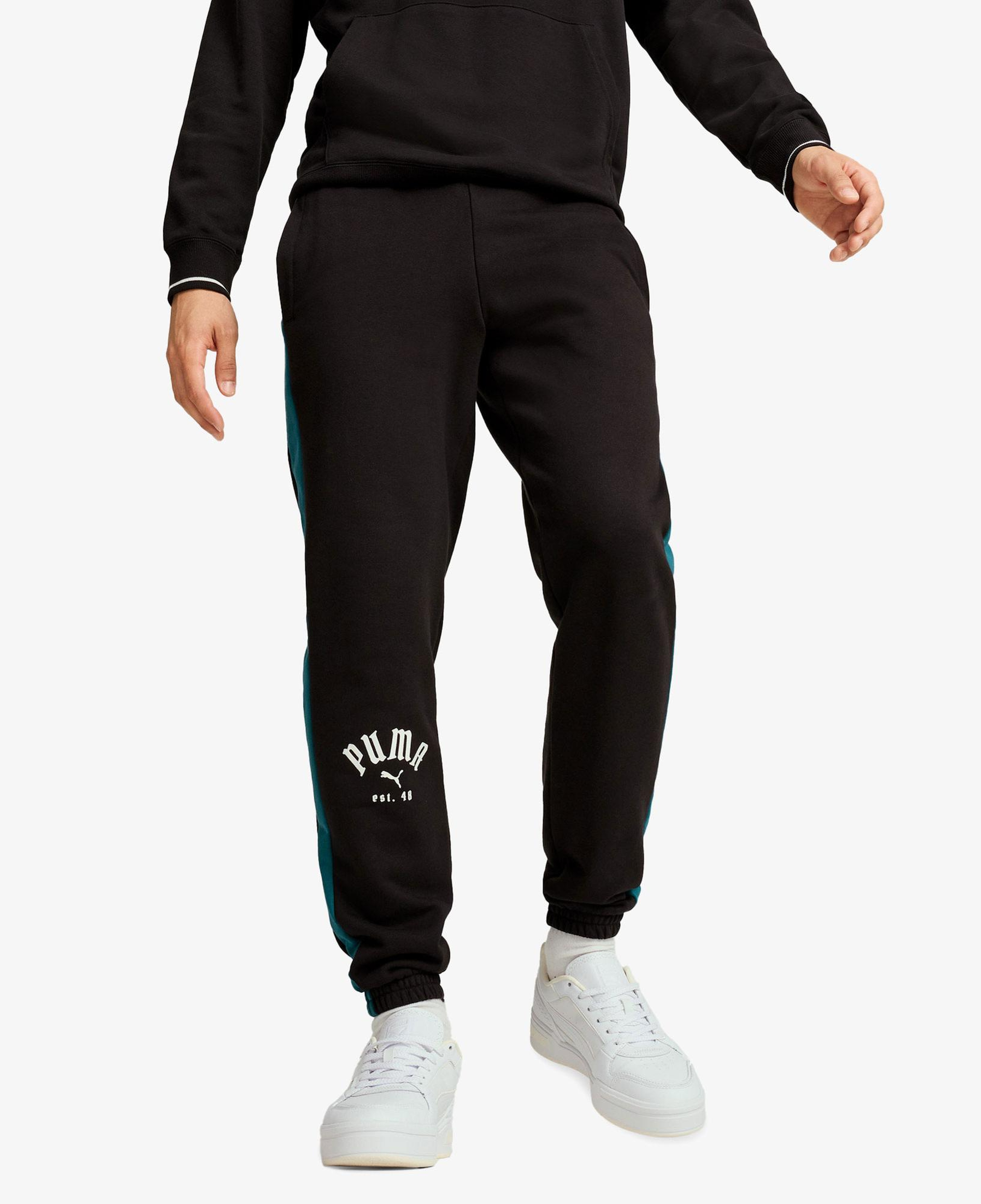 Puma T7 Play.Parıs. Unisex Siyah Eşofman Altı