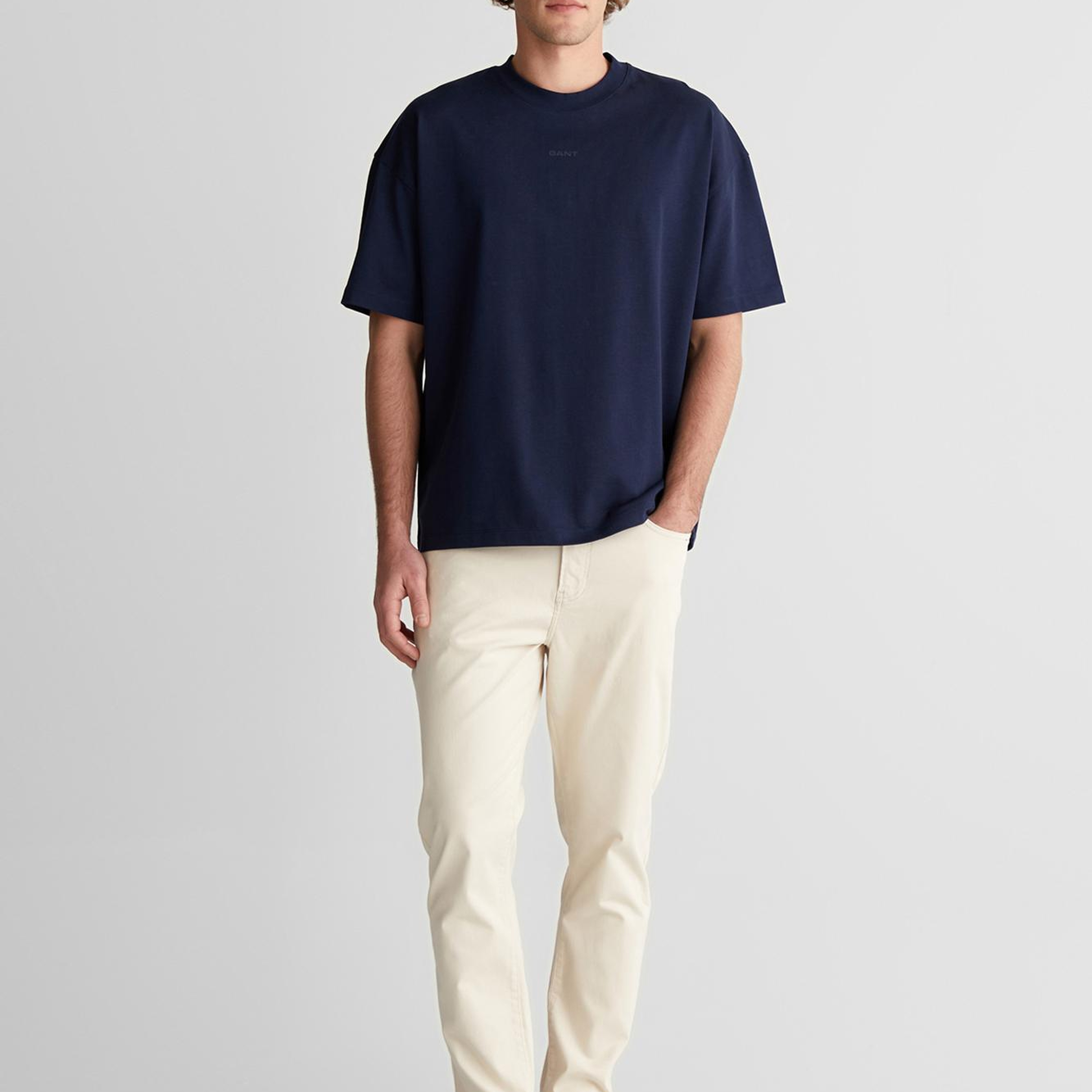 GANT Erkek Bej Slim Fit Pantolon