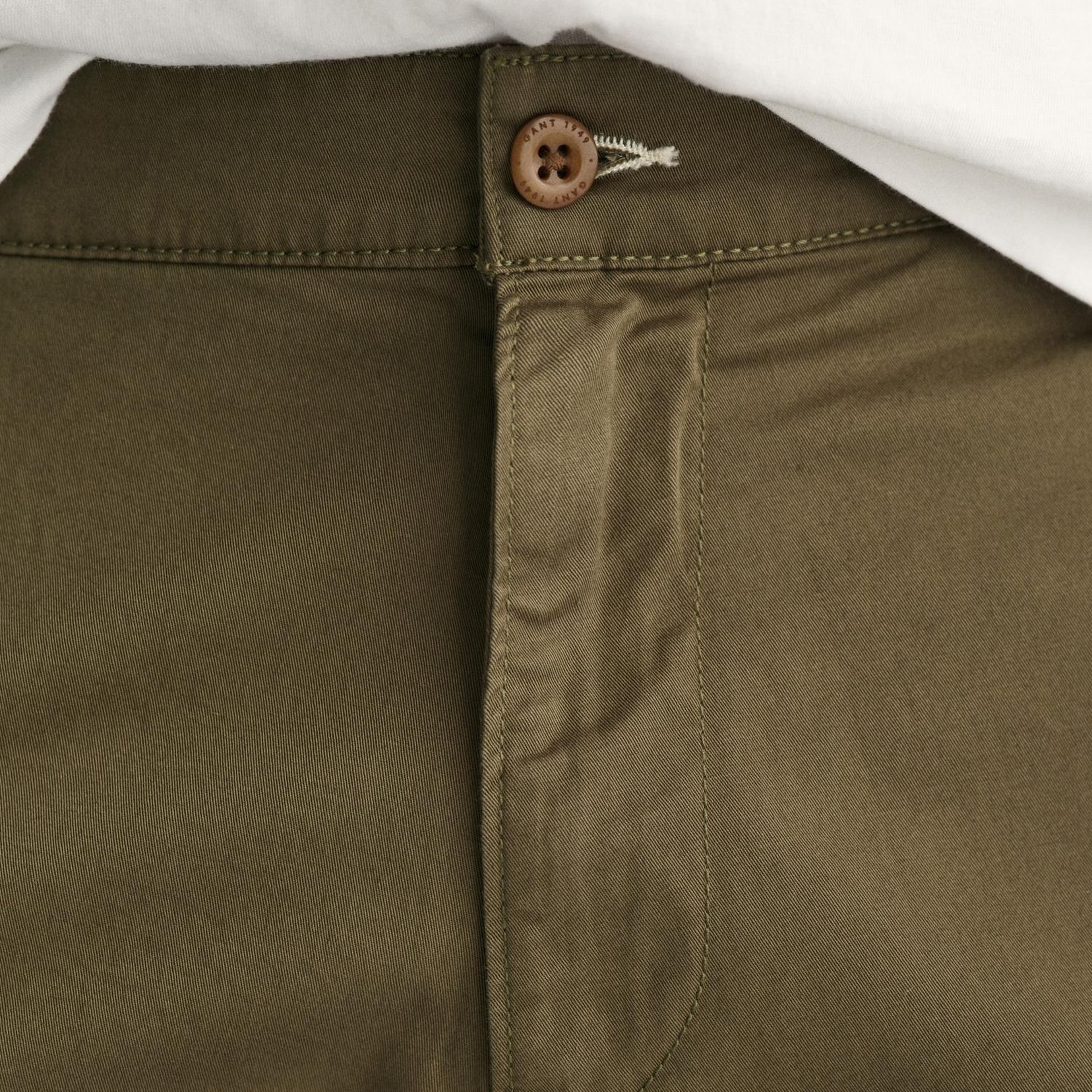 GANT Erkek Yeşil Relaxed Fit Şort