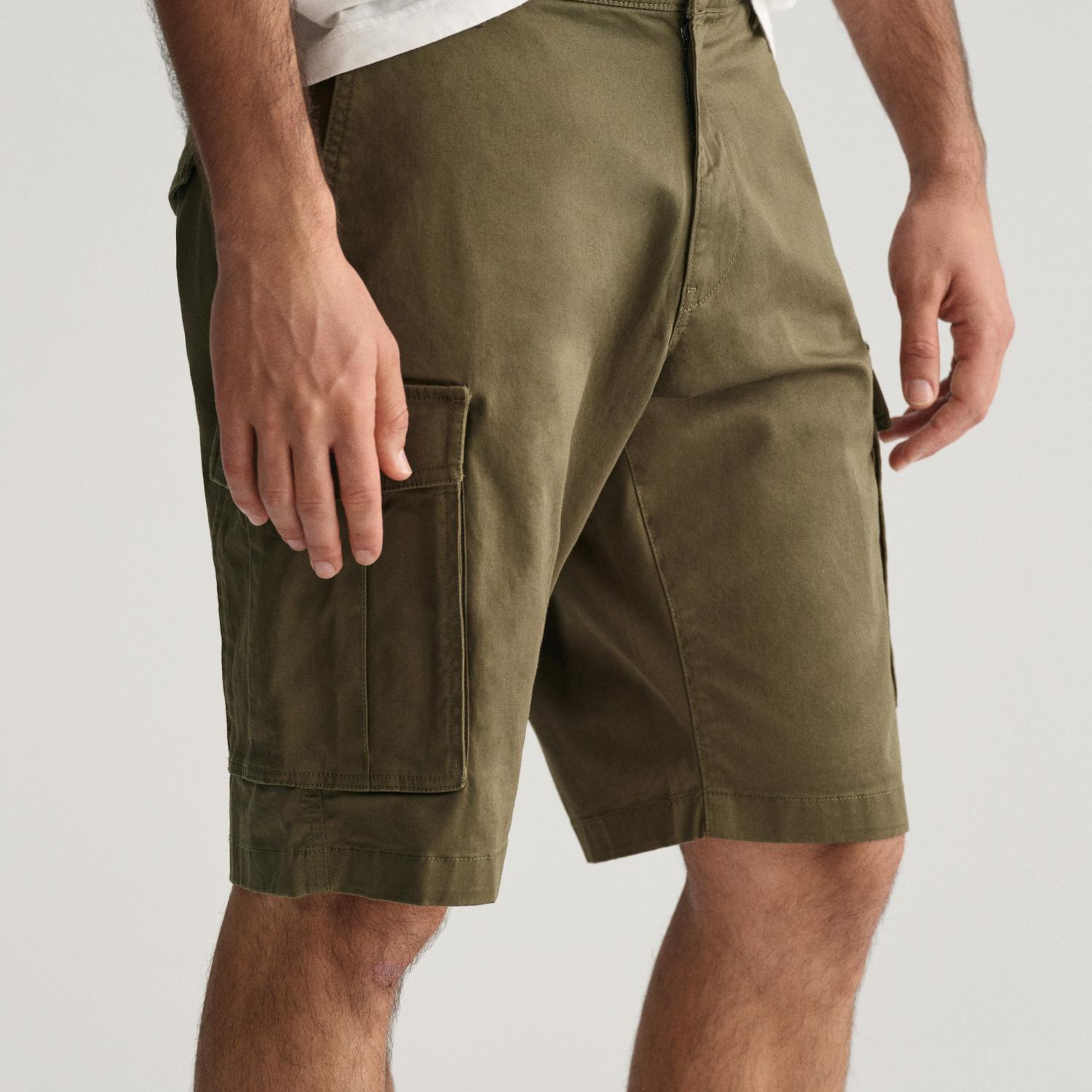 GANT Erkek Yeşil Relaxed Fit Şort