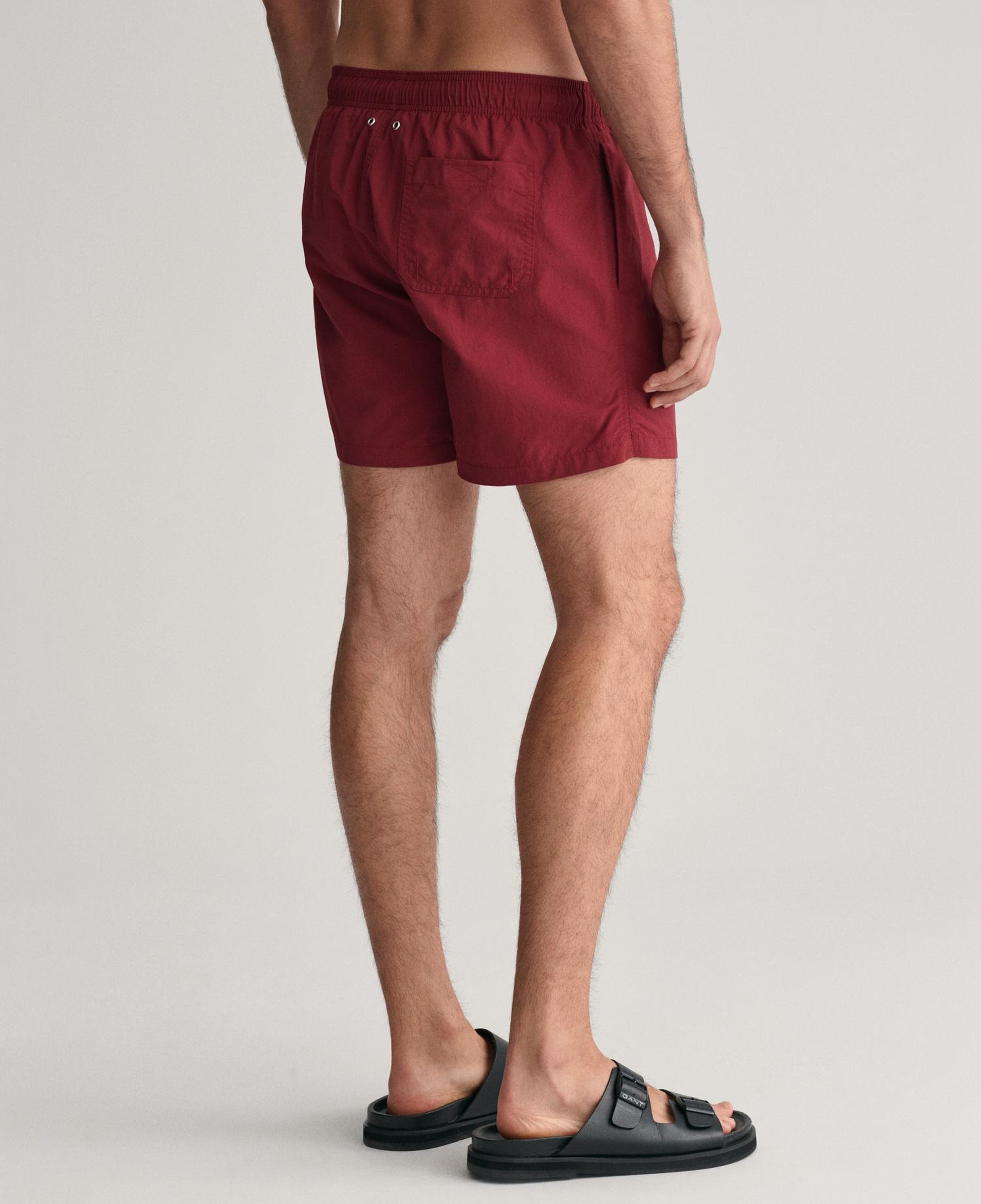 GANT Erkek Bordo Regular Fit Mayo Şort