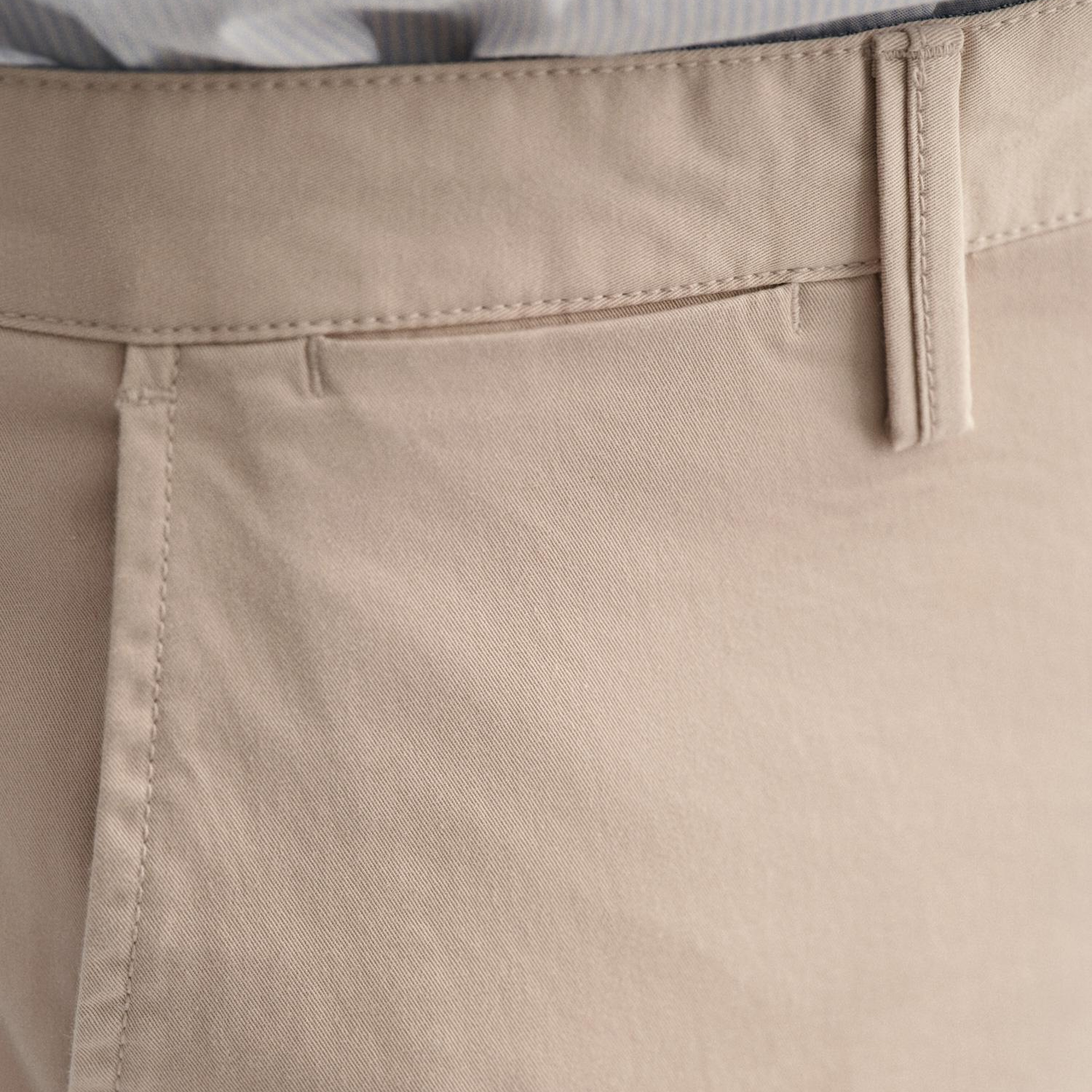 GANT Erkek Krem Slim Fit Chino Pantolon