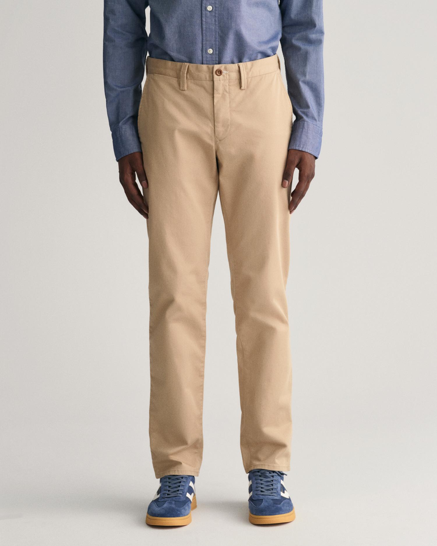 GANT Erkek Bej Slim Fit Chino Pantolon