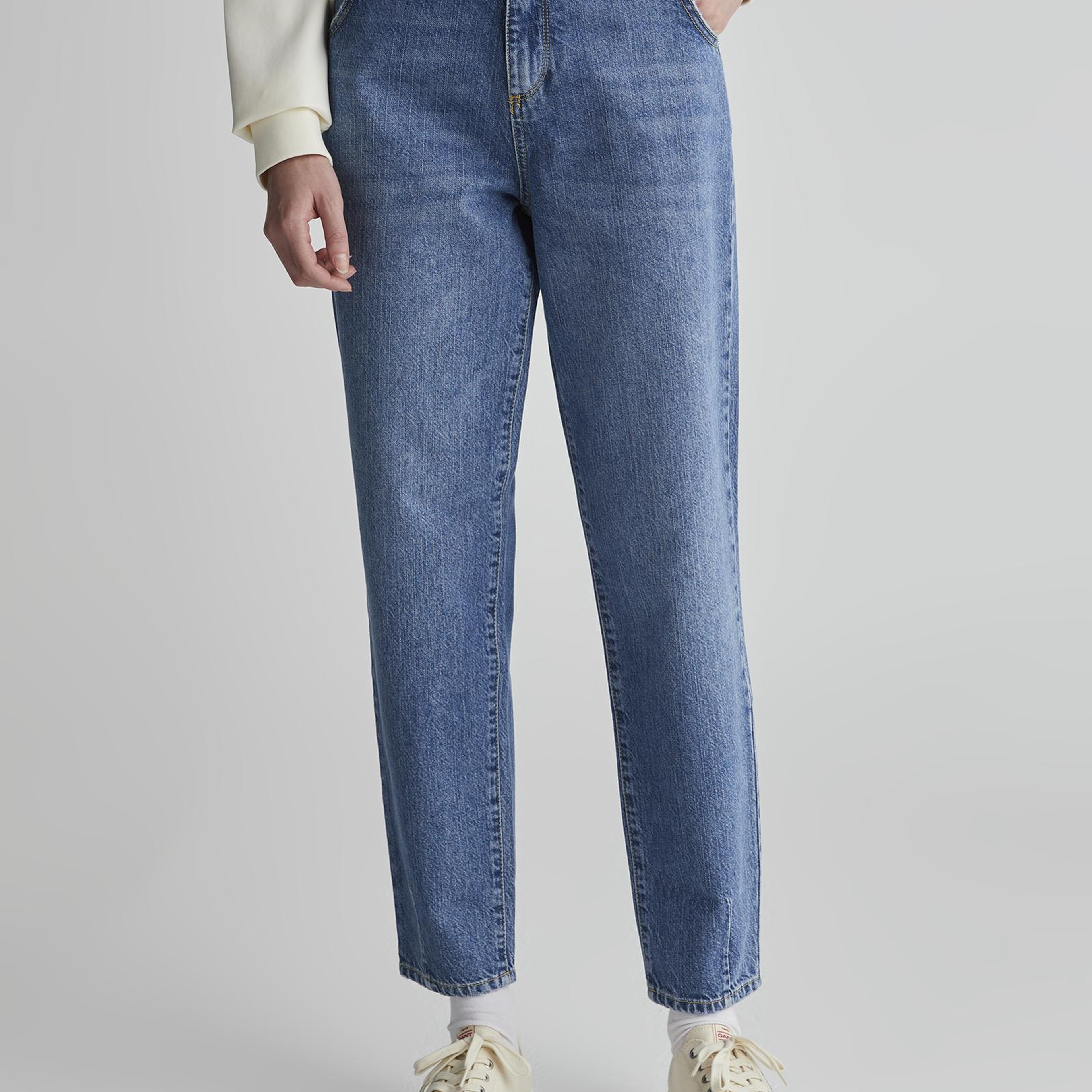 GANT Kadın Mavi Jean Pantolon