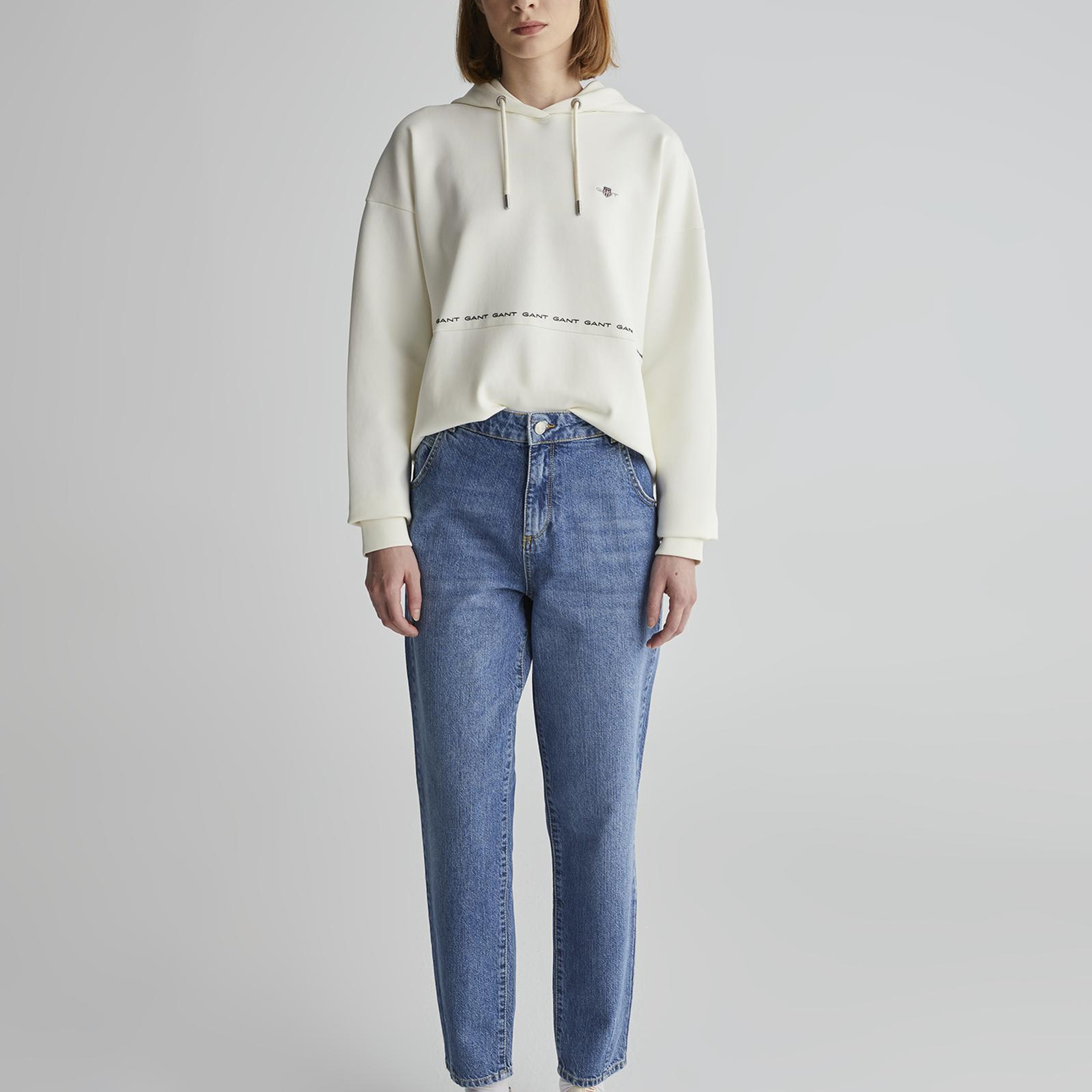 GANT Kadın Mavi Jean Pantolon