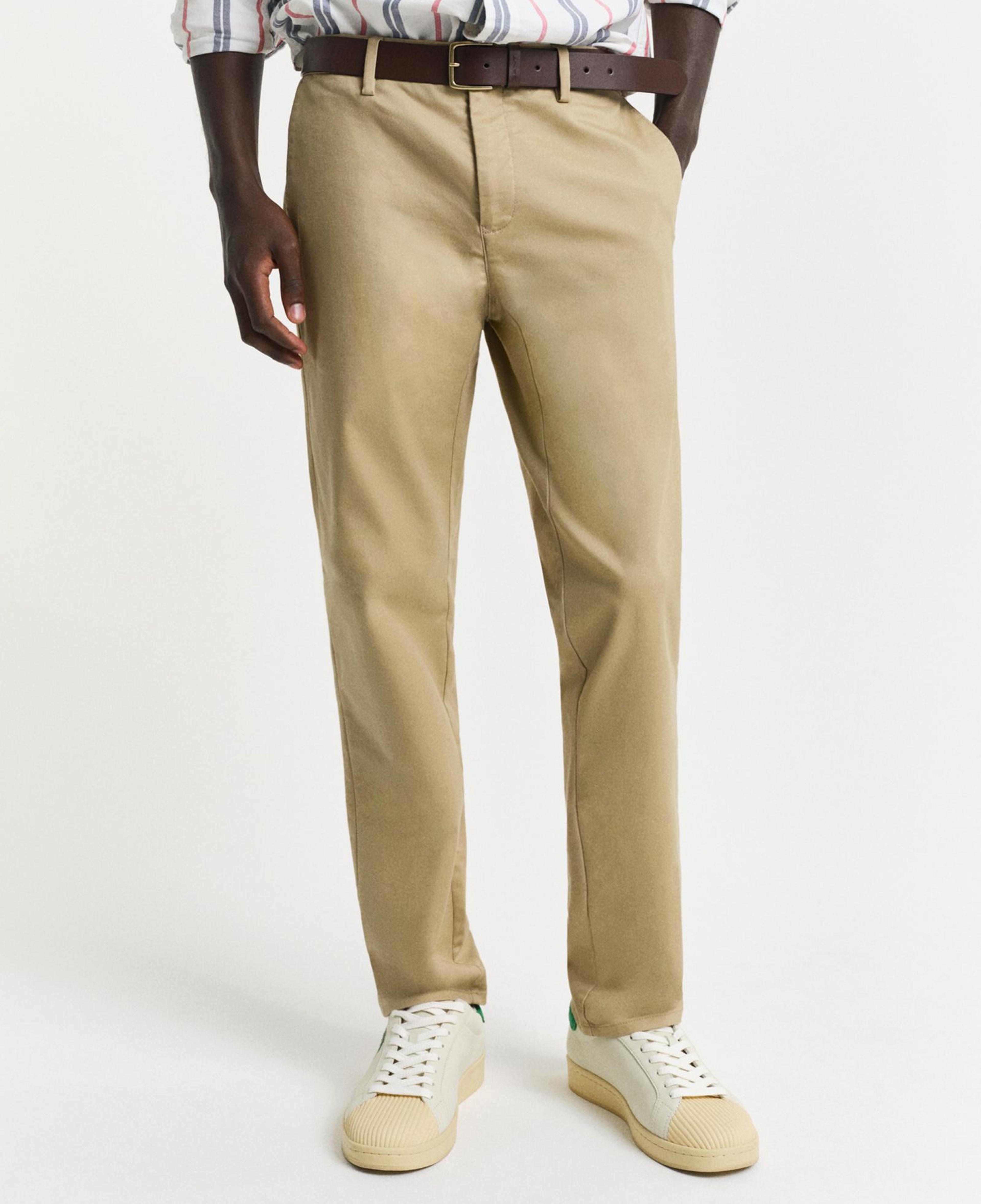 GANT Erkek Bej Slim Fit Chino Pantolon