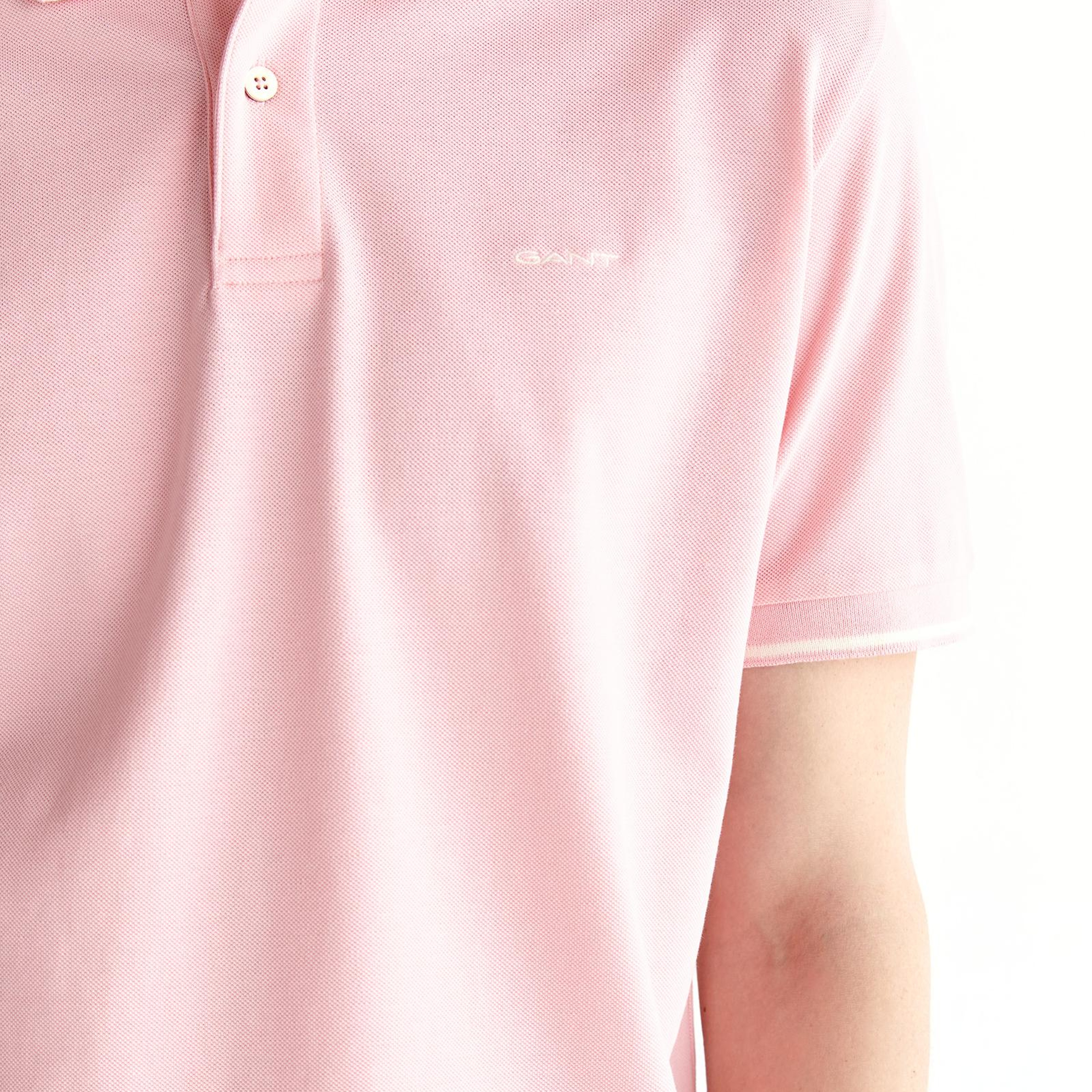 GANT Erkek Pembe Regular Fit Polo