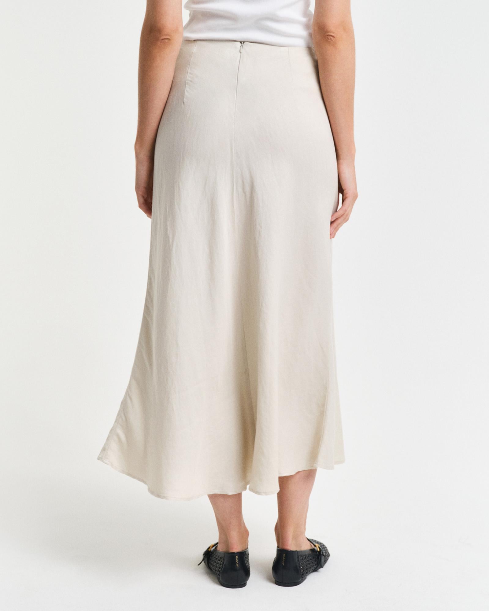 GANT Kadın Krem Regular Fit Etek