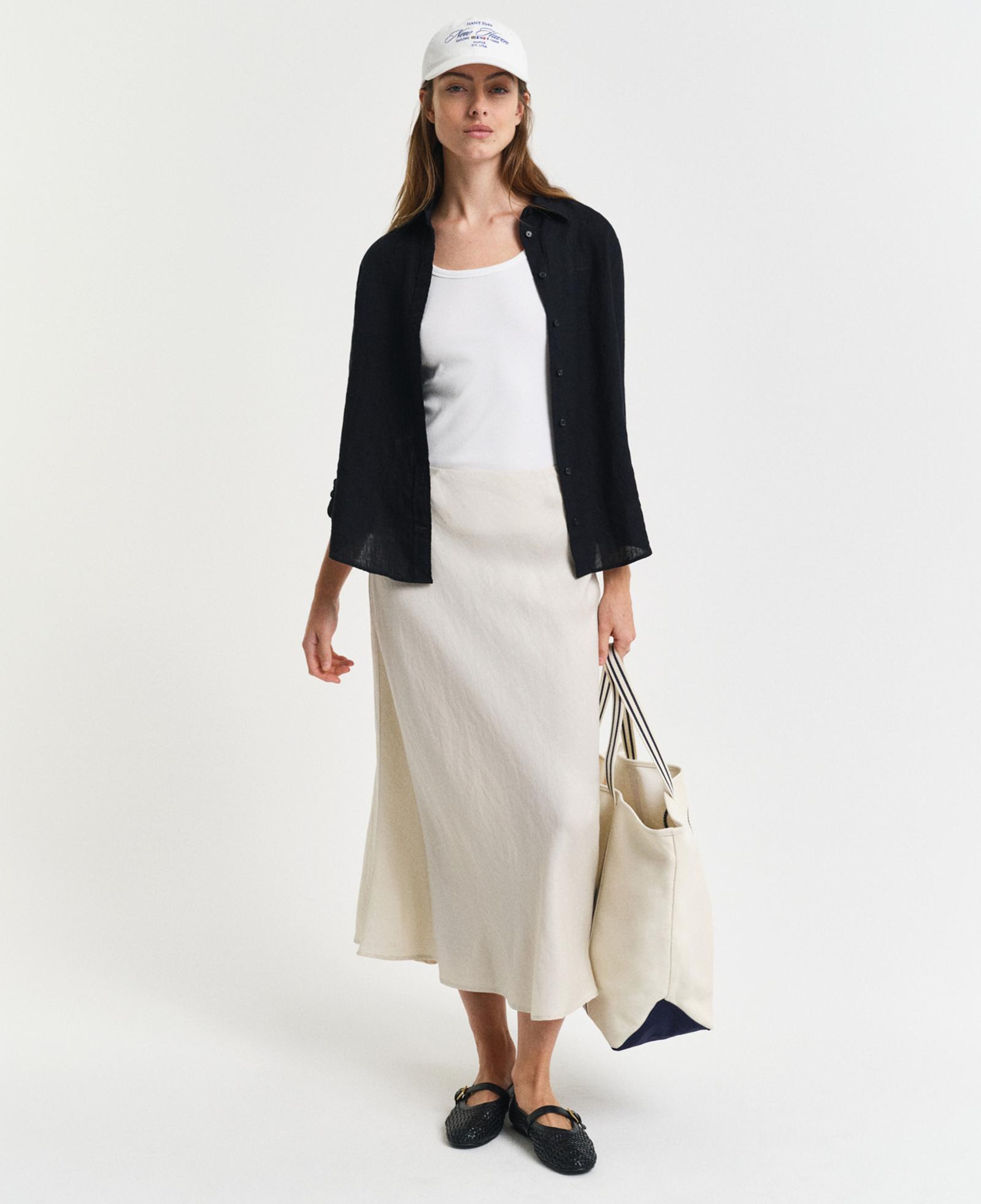 GANT Kadın Krem Regular Fit Etek