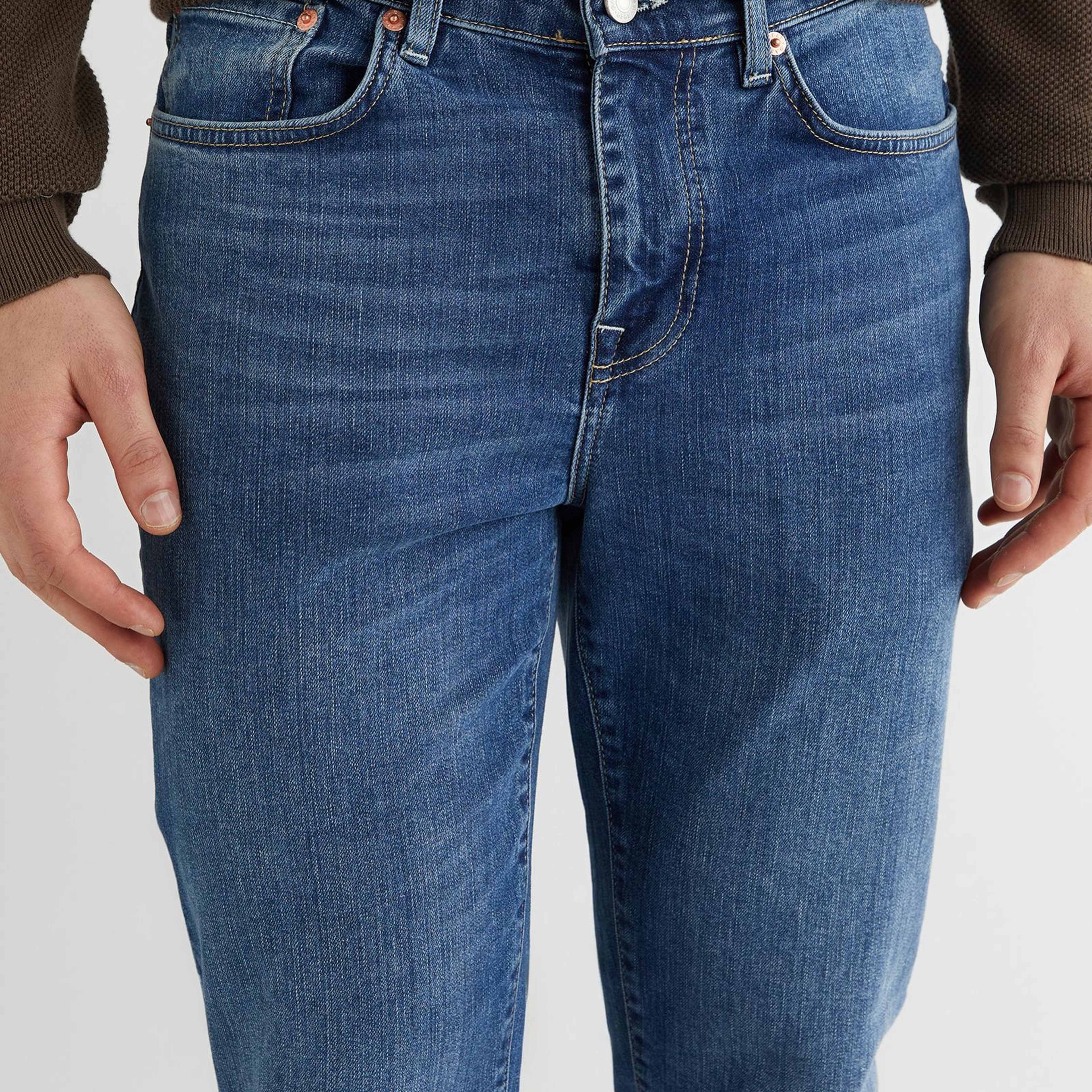 GANT Erkek Mavi Extra Slim Fit Jean