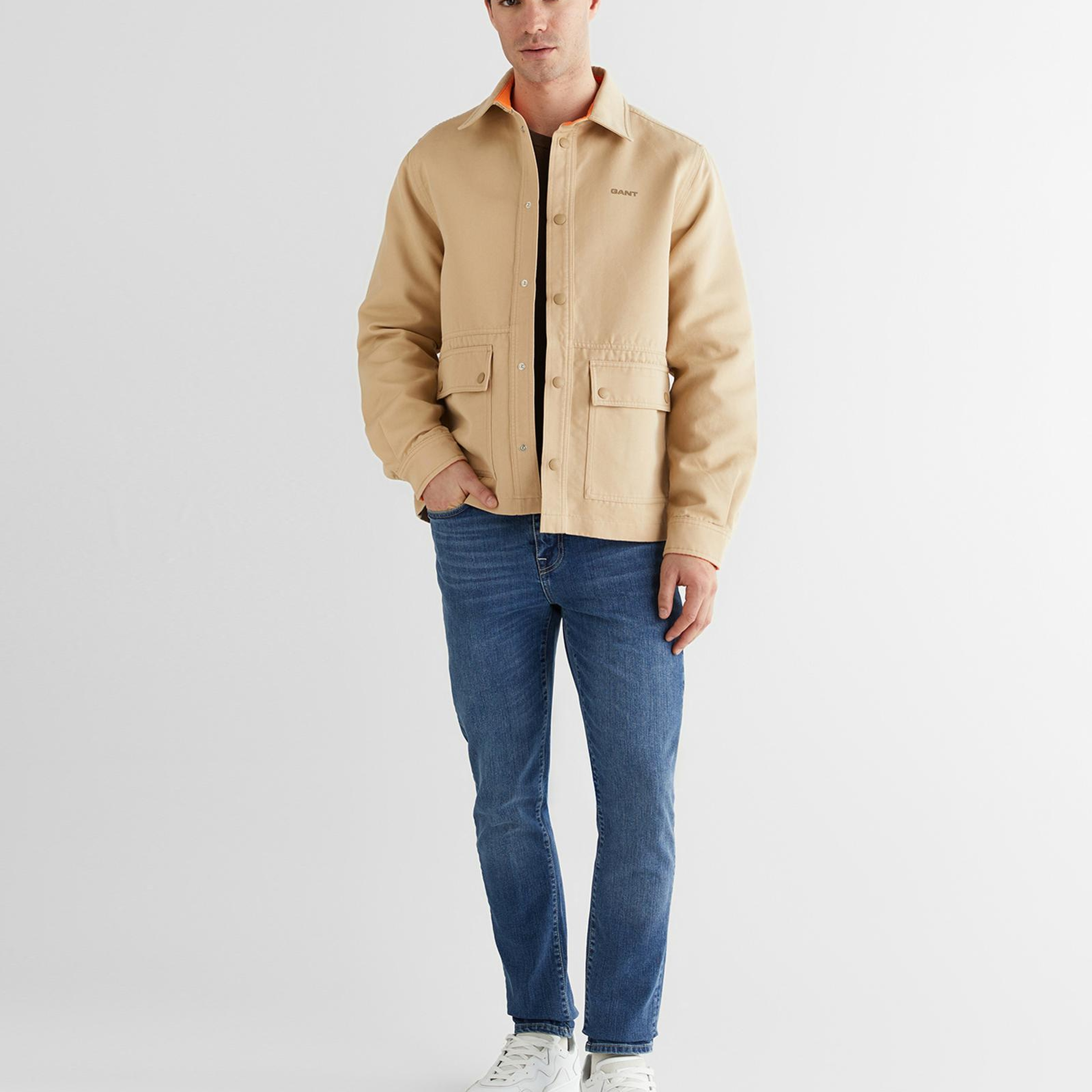 GANT Erkek Mavi Extra Slim Fit Jean