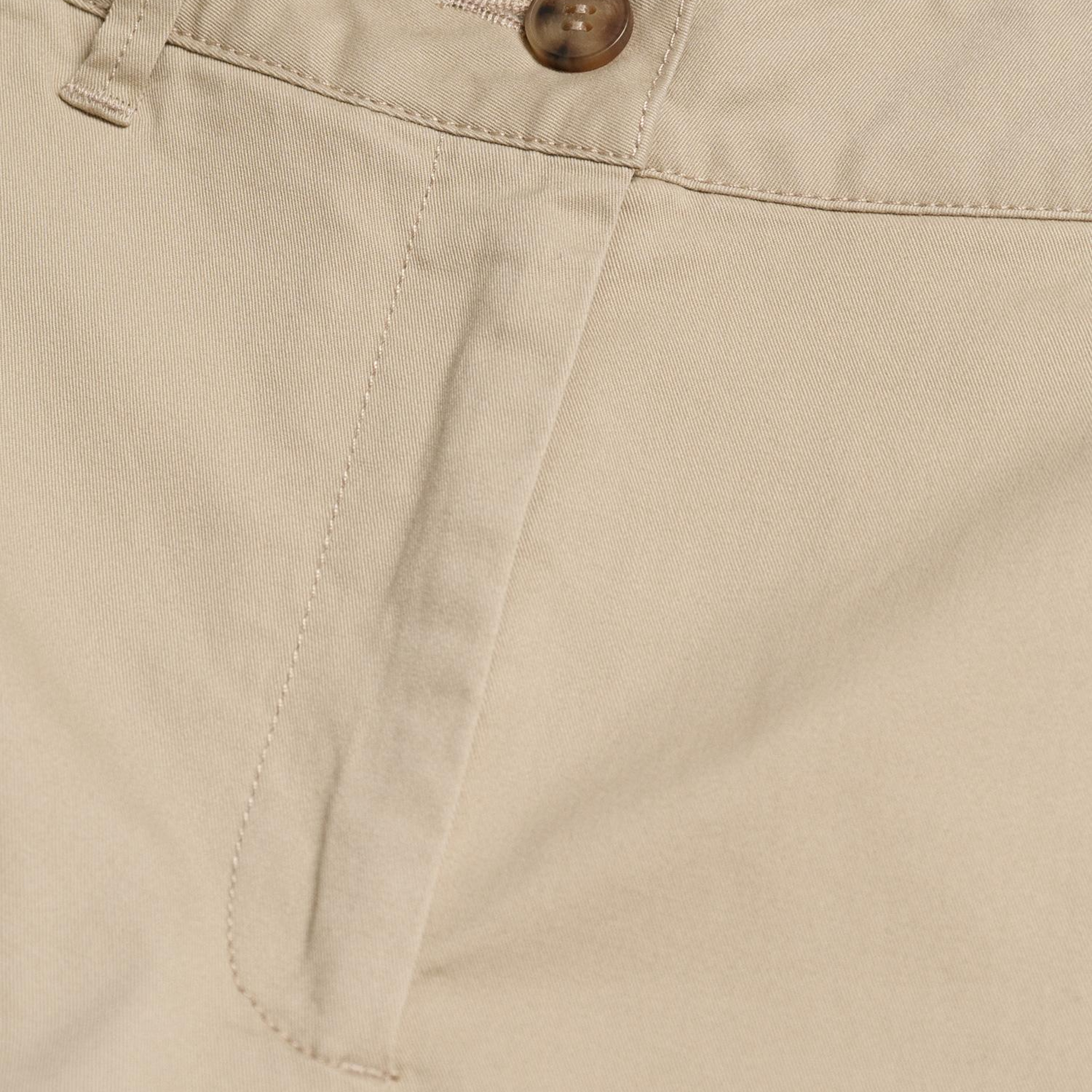 GANT Kadın Bej Slim Fit Şort