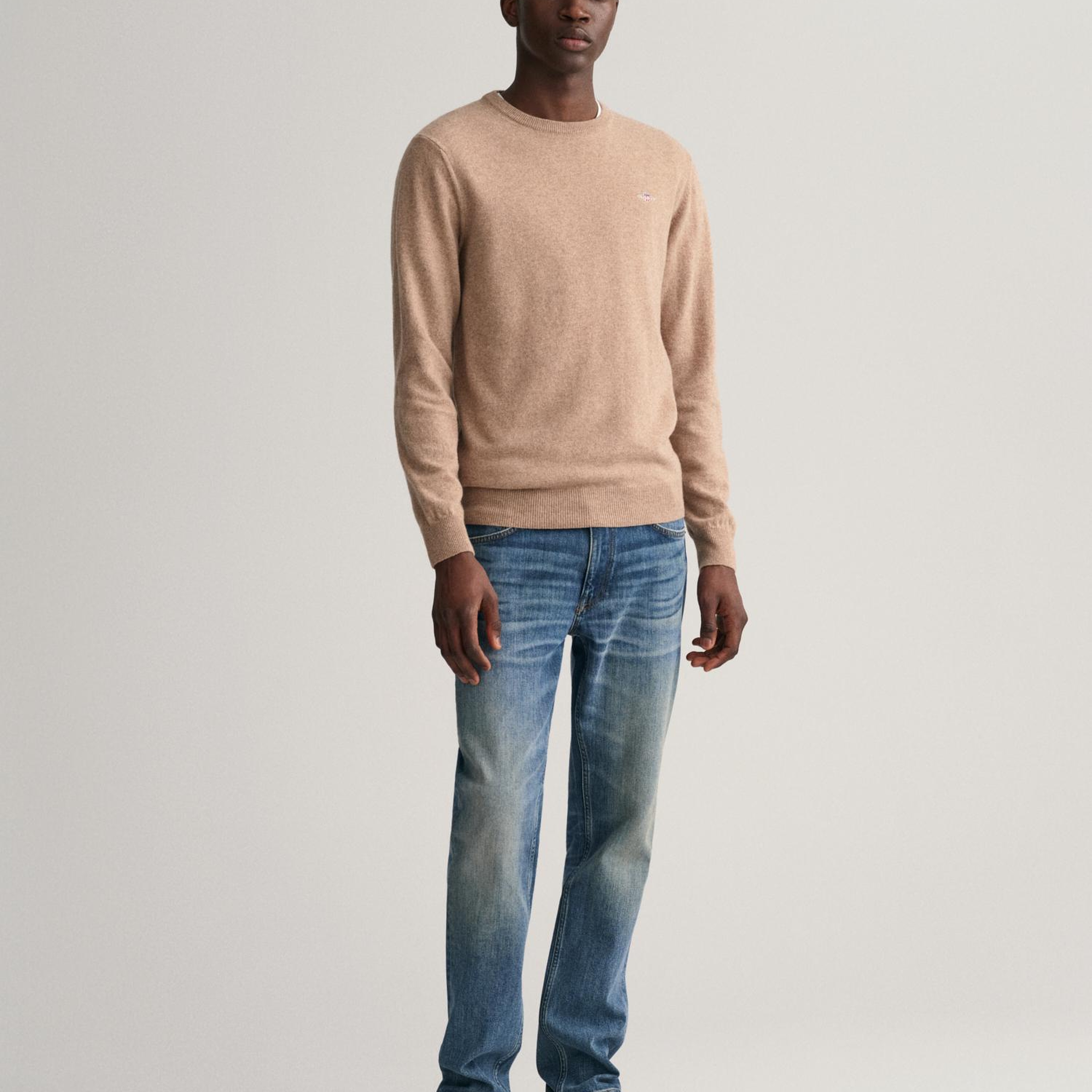 GANT Erkek Mavi Slim Fit Jean Pantolon