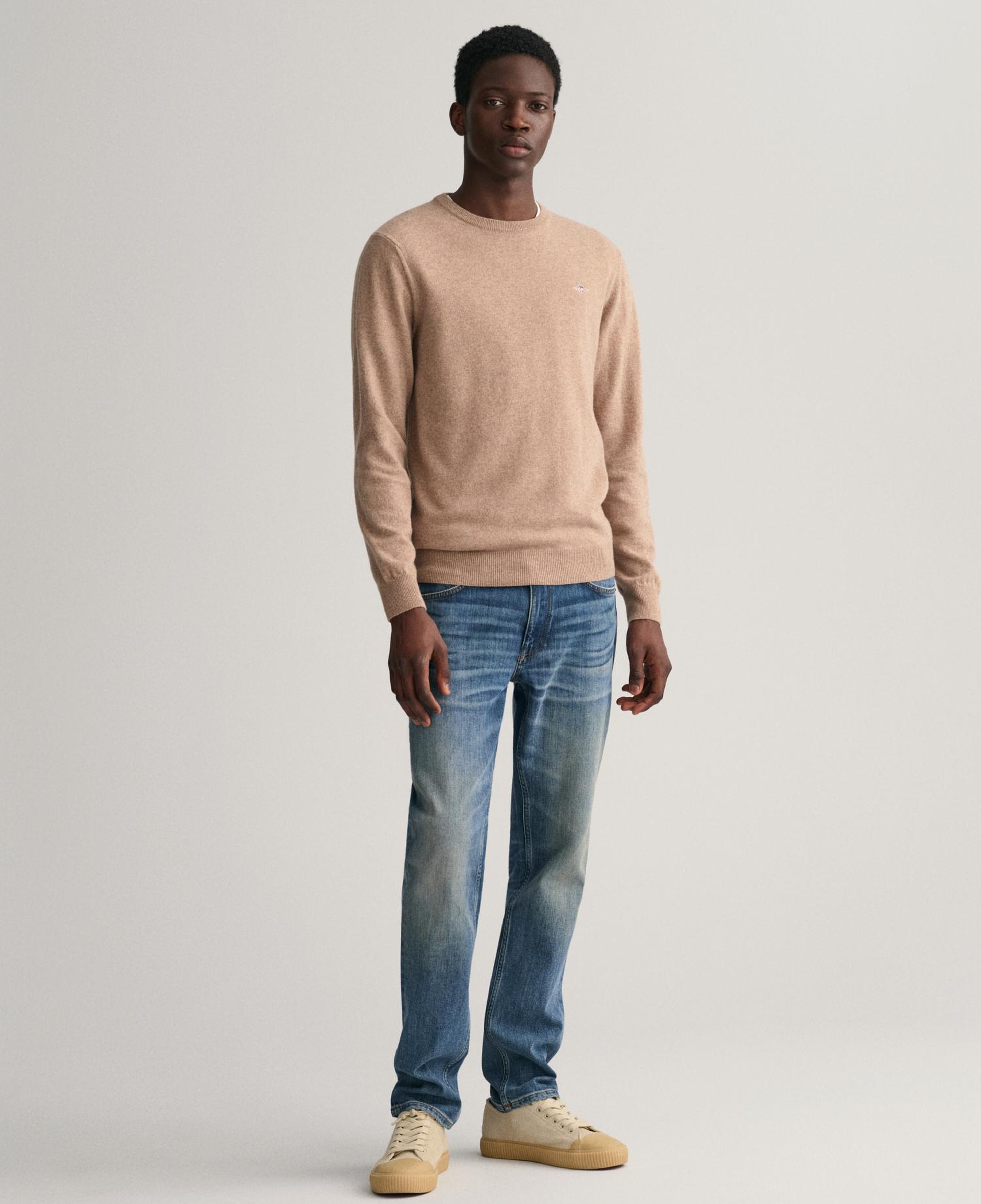 GANT Erkek Mavi Slim Fit Jean Pantolon