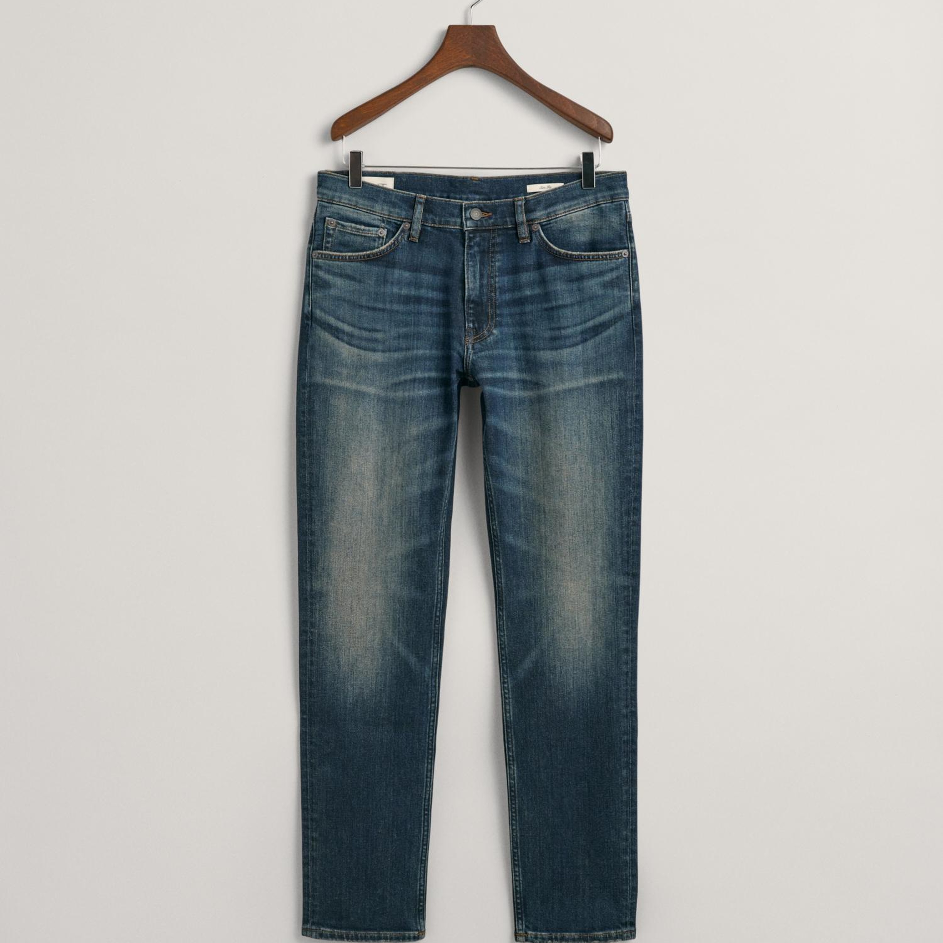 GANT Erkek Mavi Slim Fit Jean Pantolon