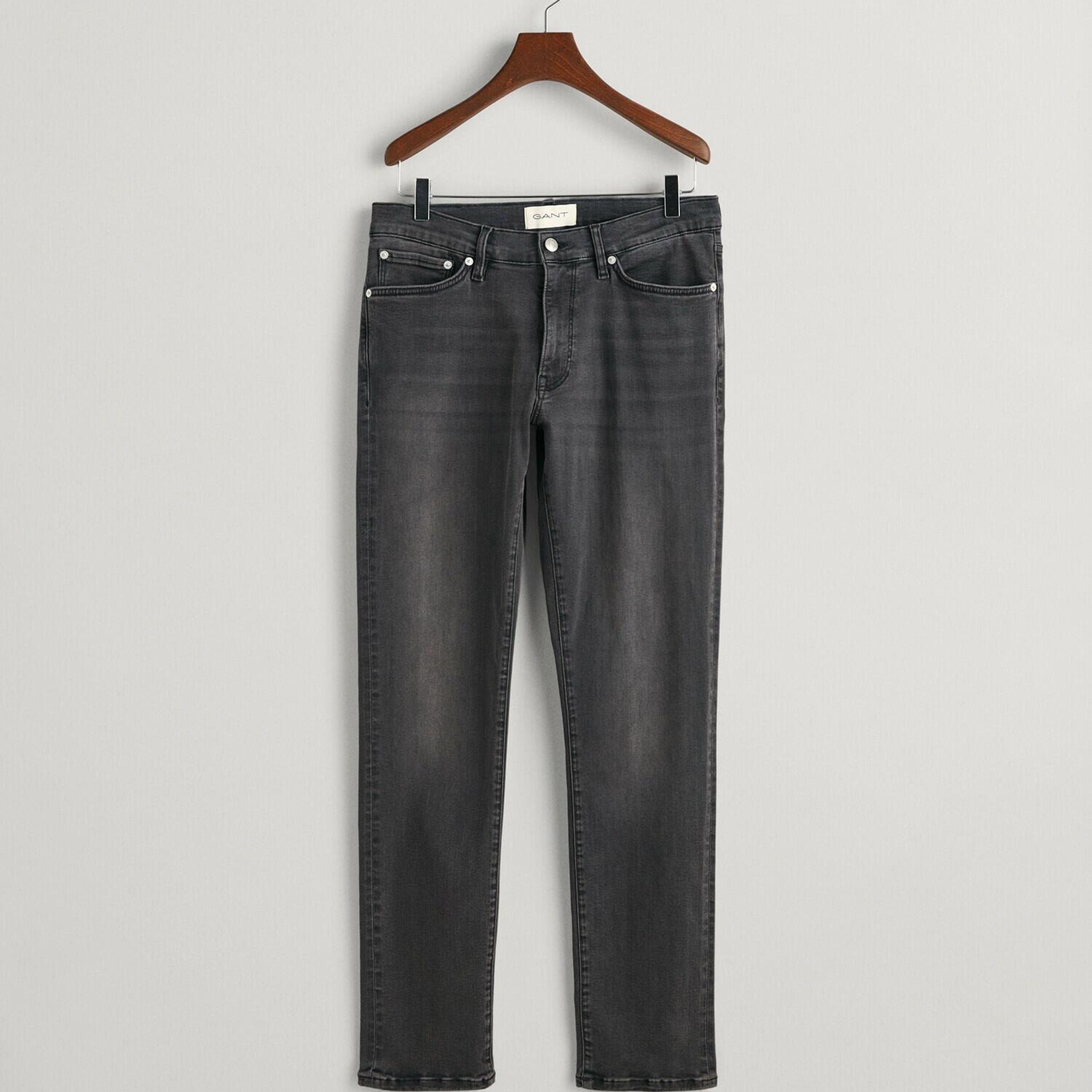 GANT Erkek Siyah Extra Slim Fit Active Recover Jean