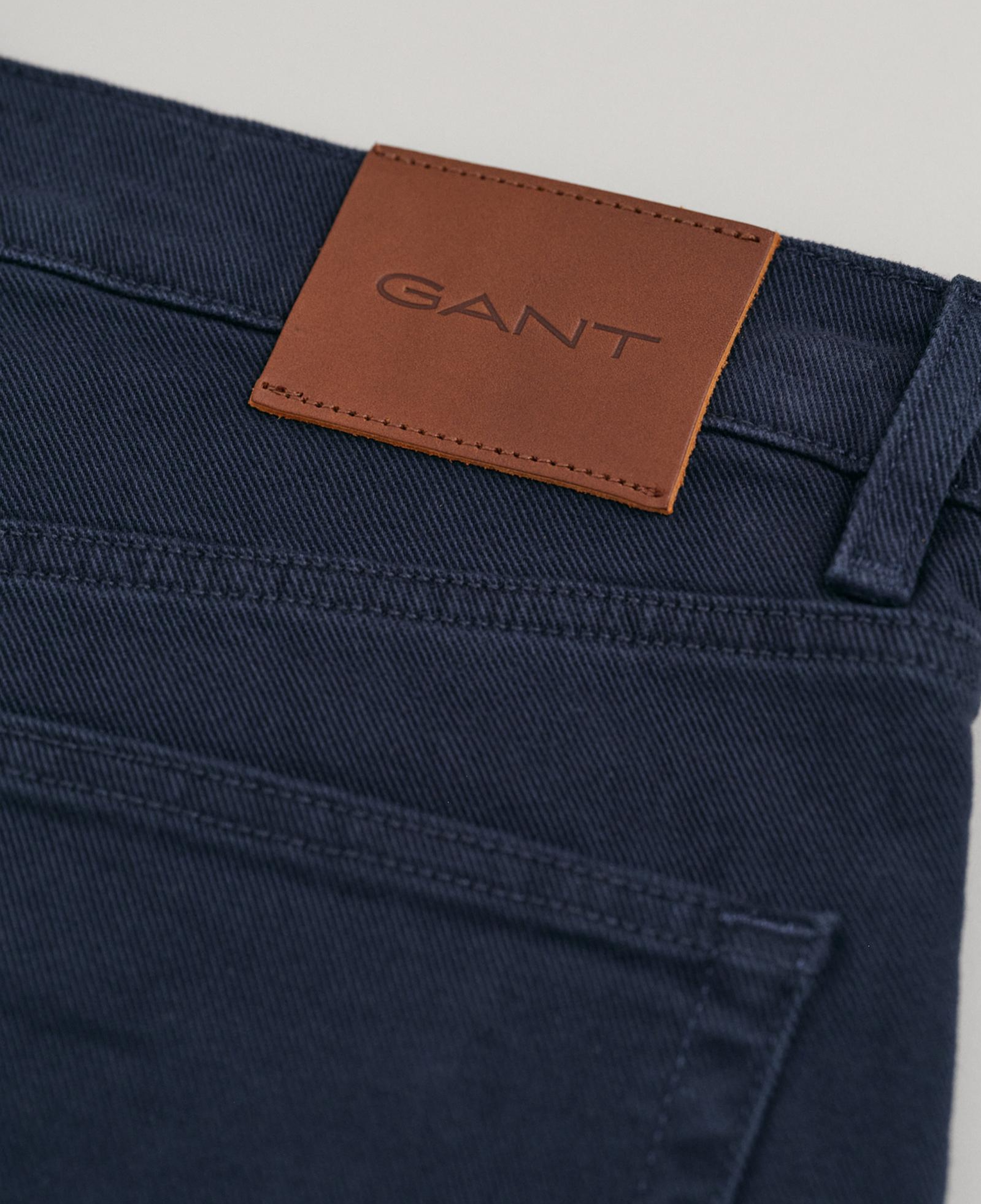 GANT Erkek Lacivert Slim Fit Pantolon