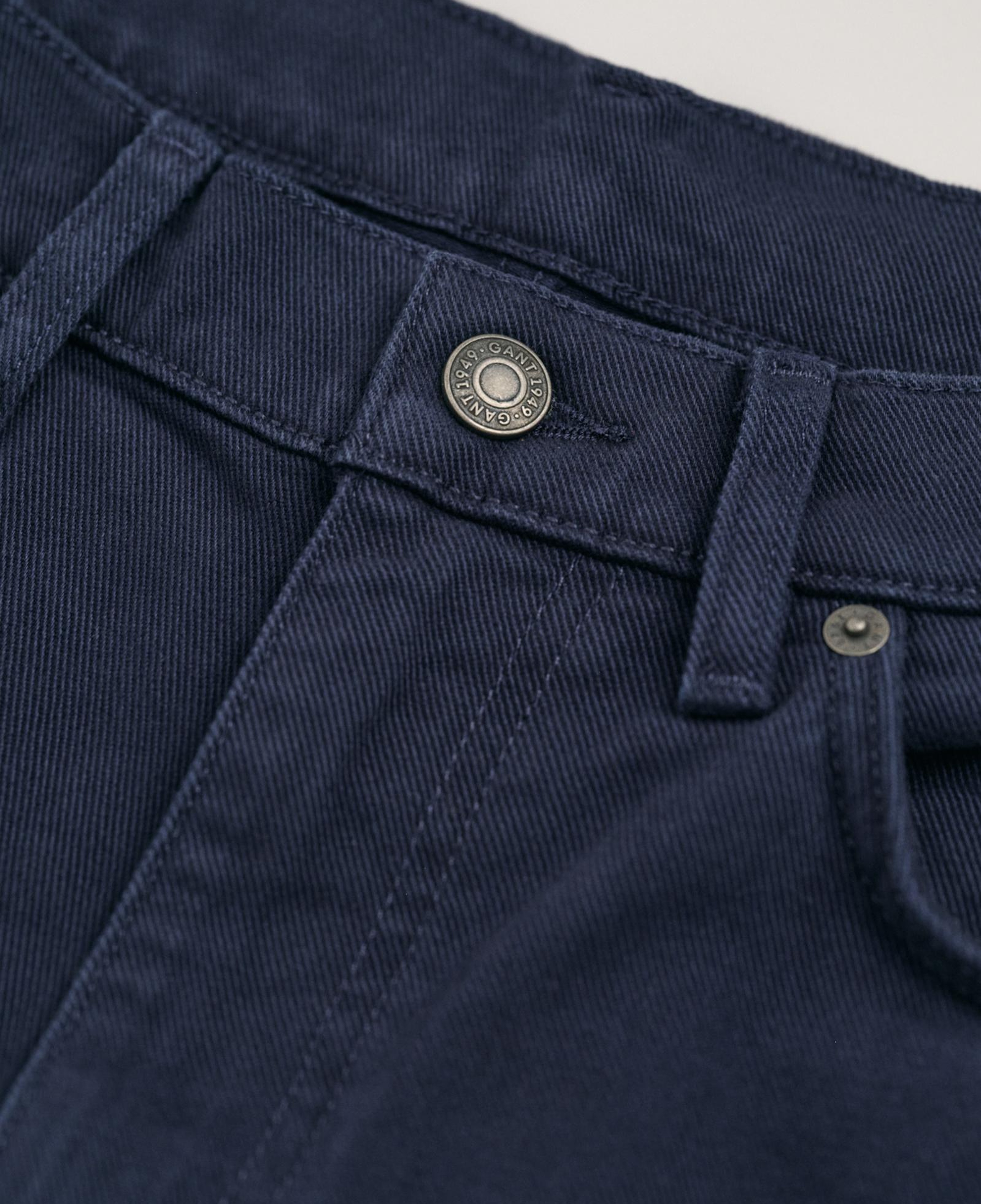 GANT Erkek Lacivert Slim Fit Pantolon