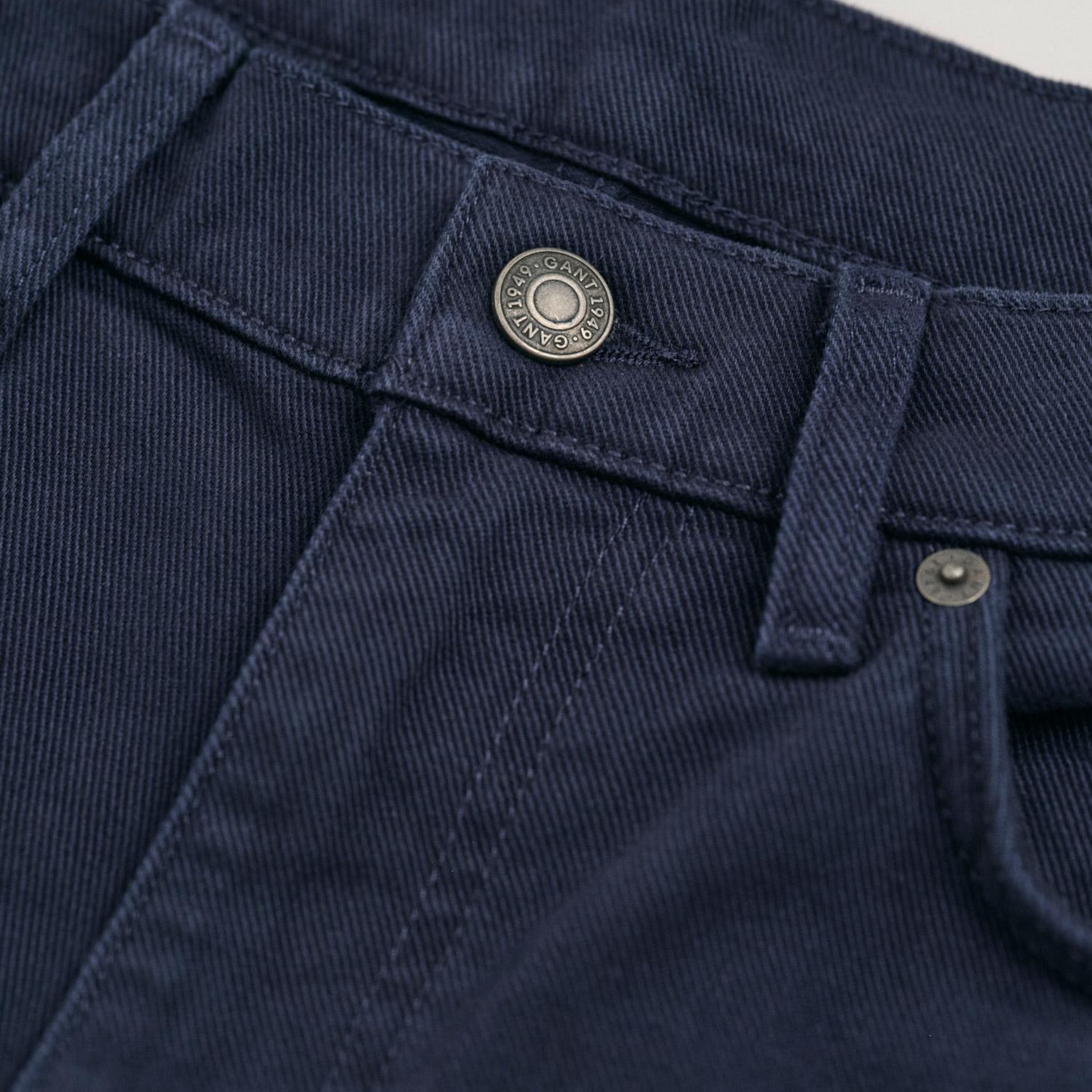 GANT Erkek Lacivert Slim Fit Pantolon