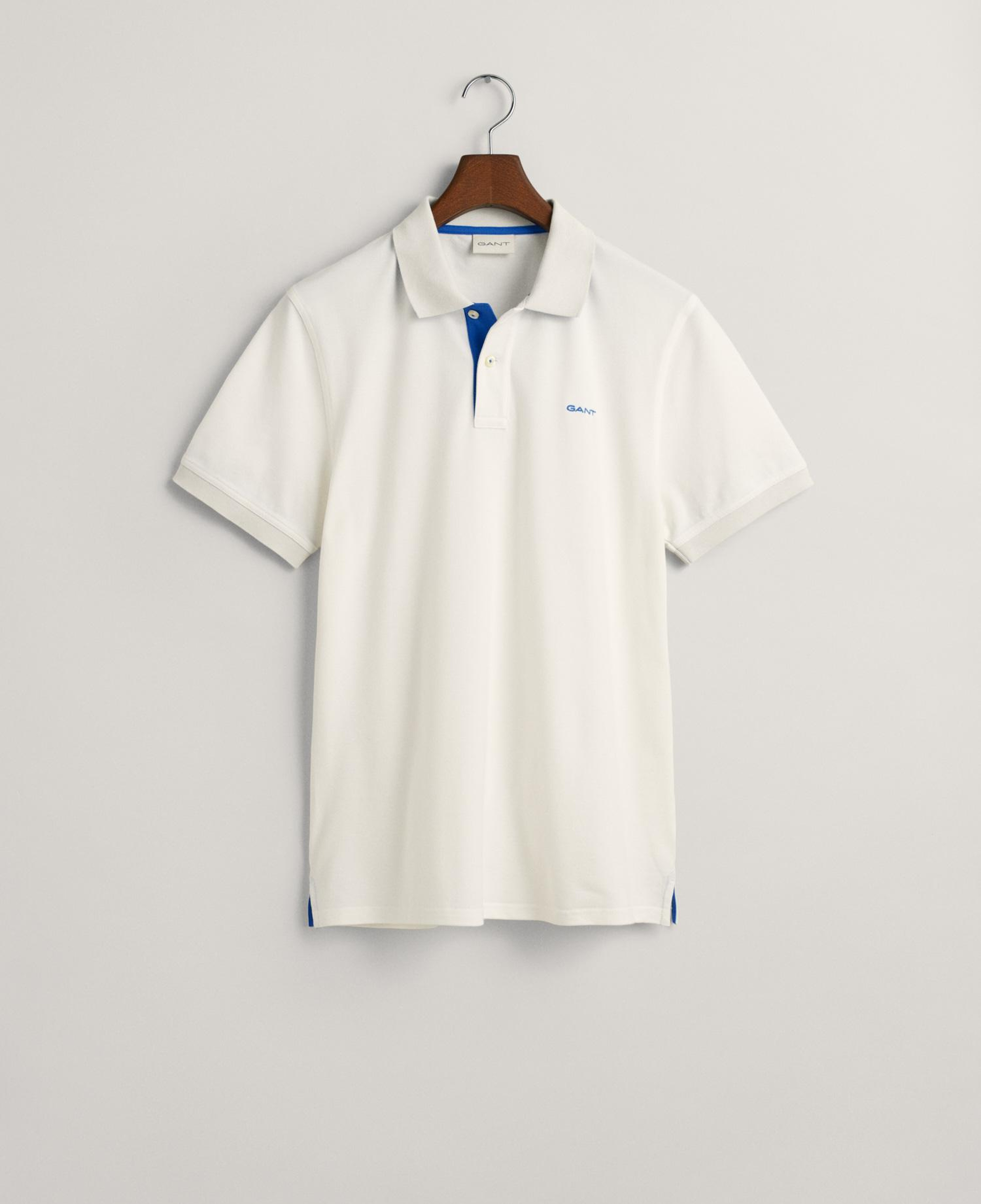 GANT Erkek Beyaz Regular Fit Polo