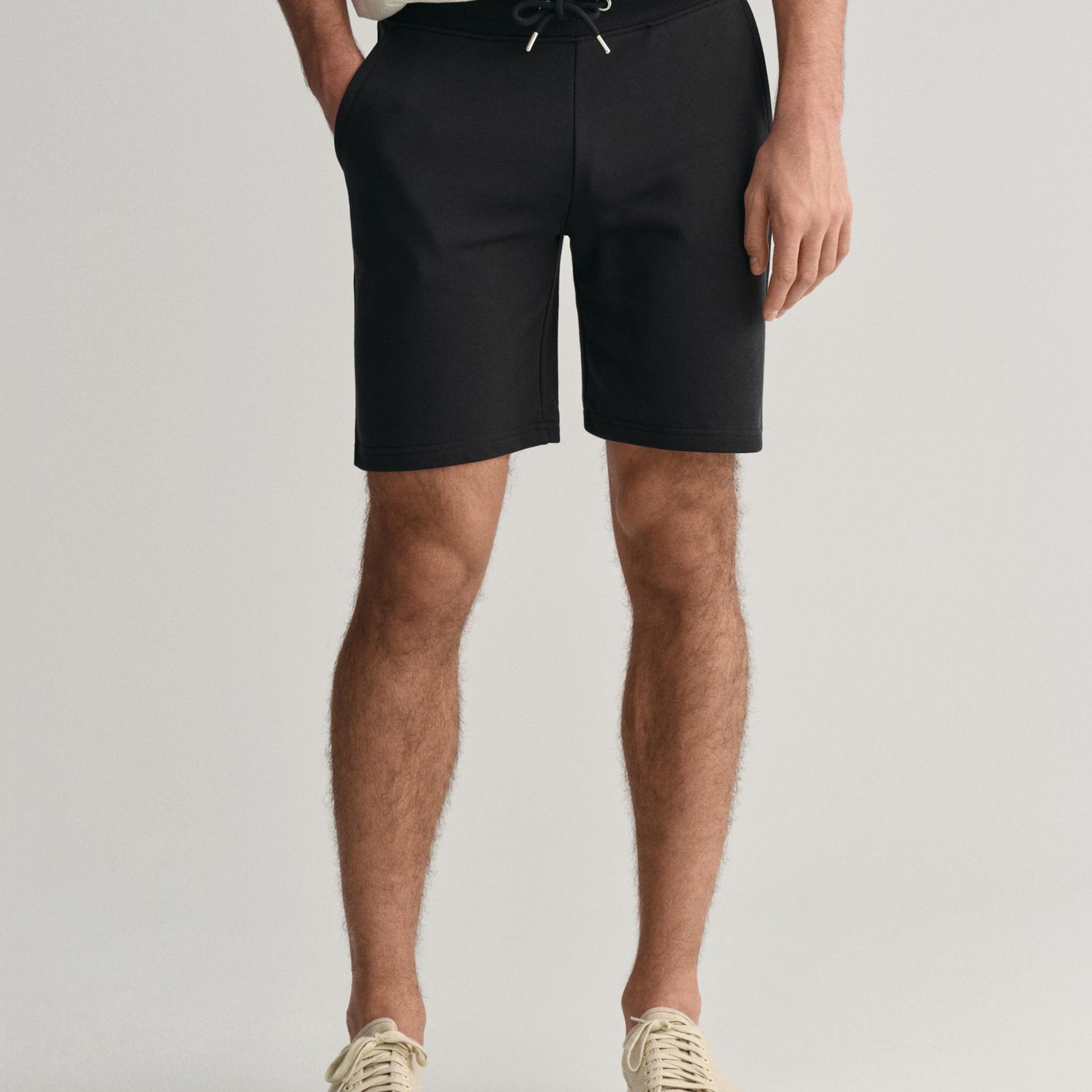 GANT Erkek Siyah Logolu Şort