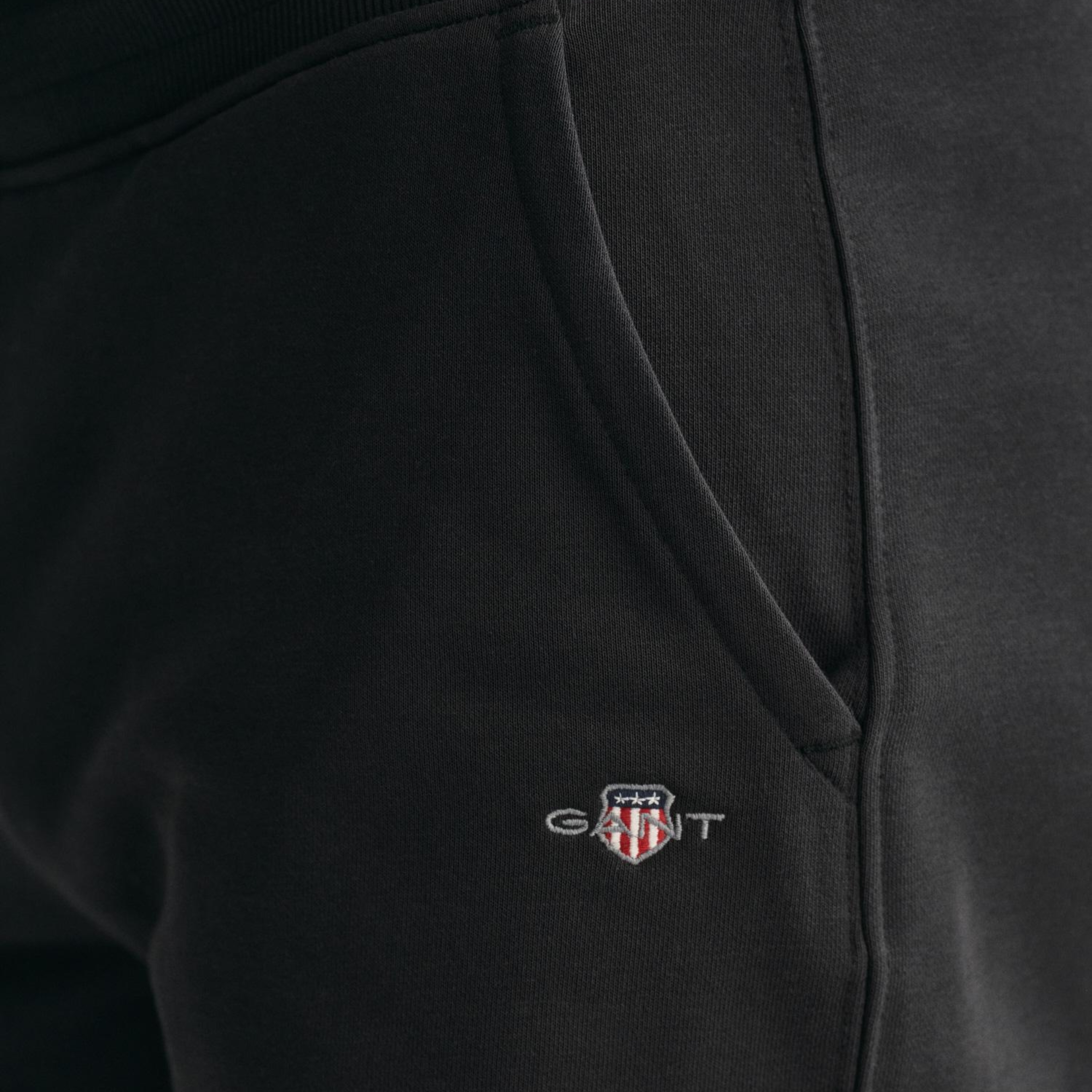 GANT Erkek Siyah Logolu Şort