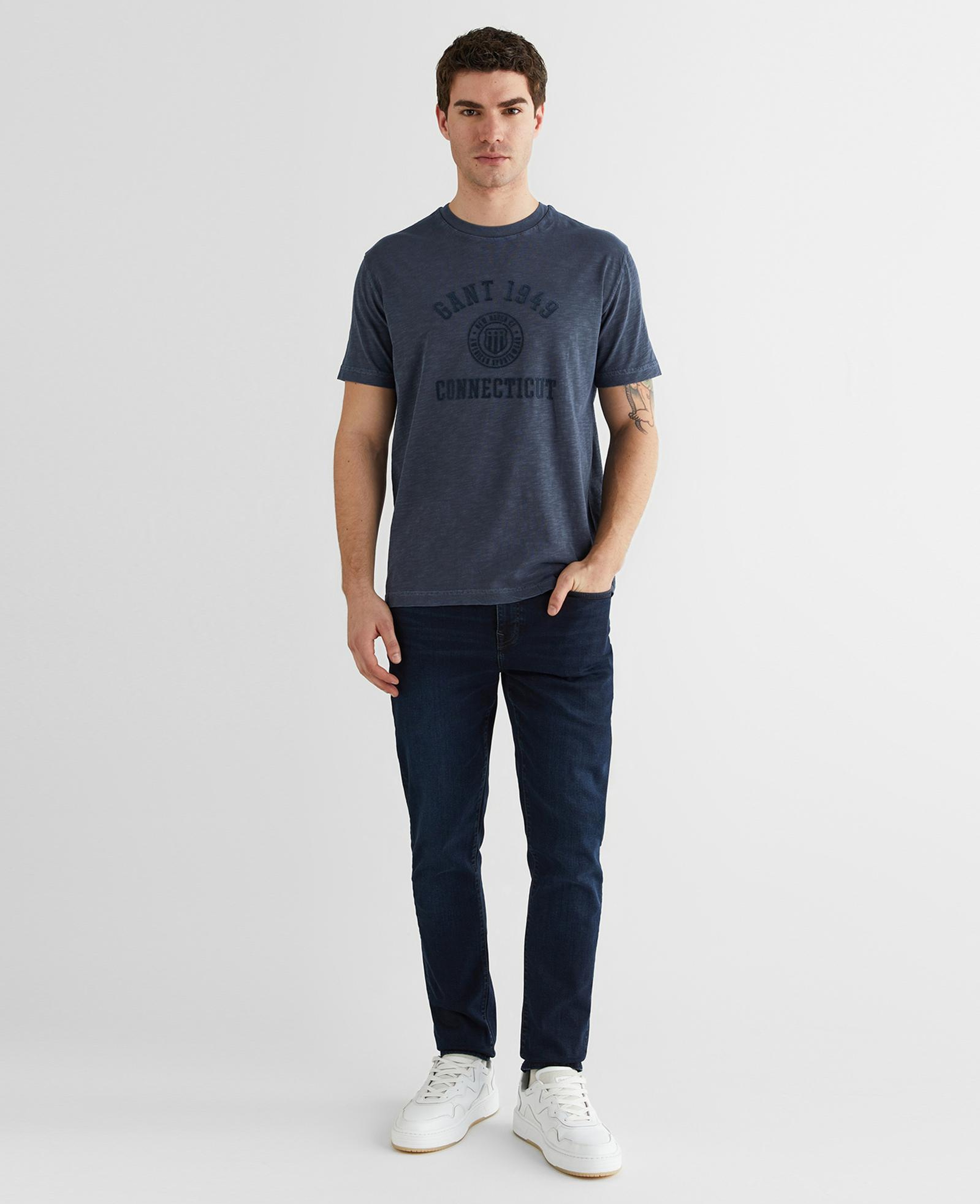 GANT Erkek Siyah Extra Slim Fit Jean