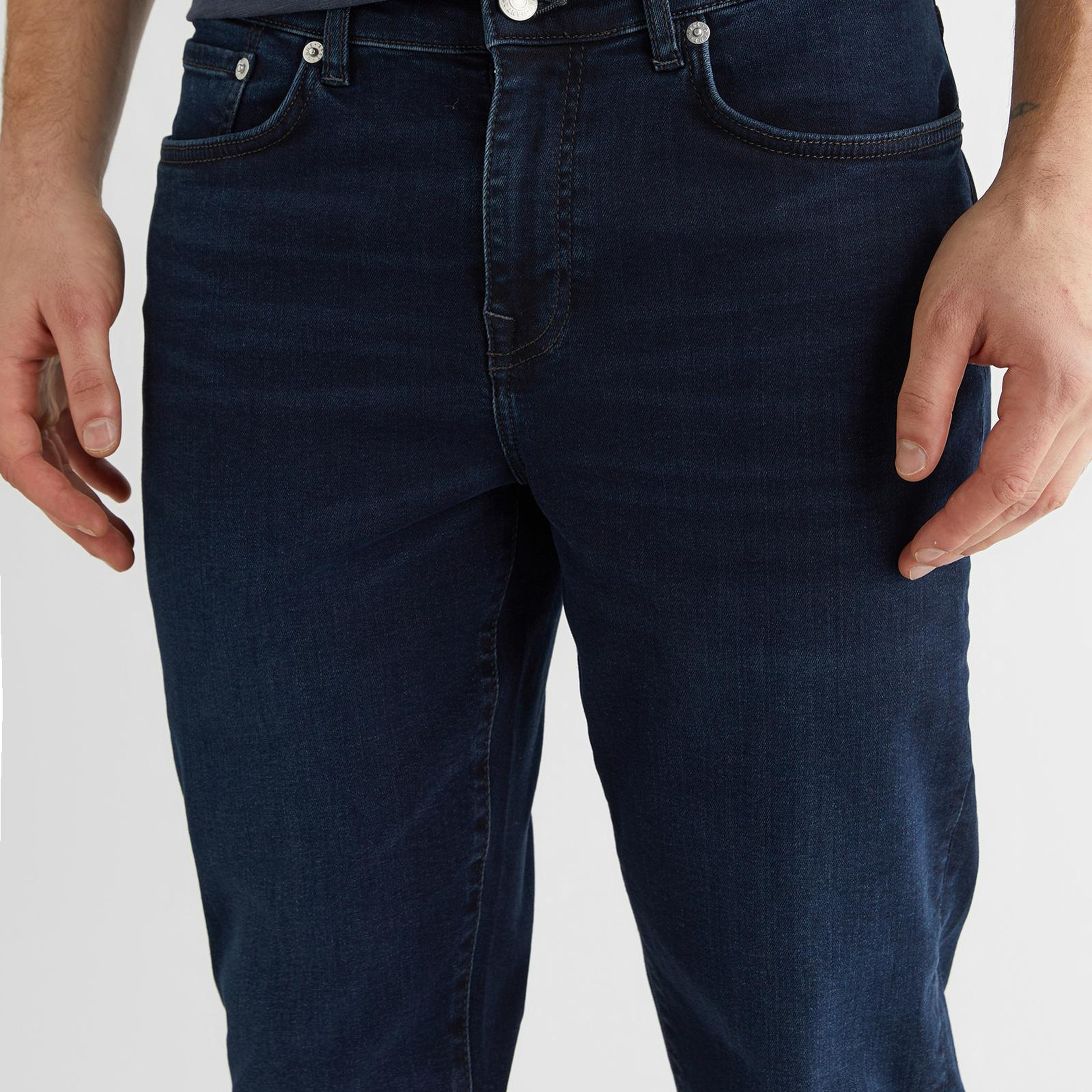 GANT Erkek Siyah Extra Slim Fit Jean