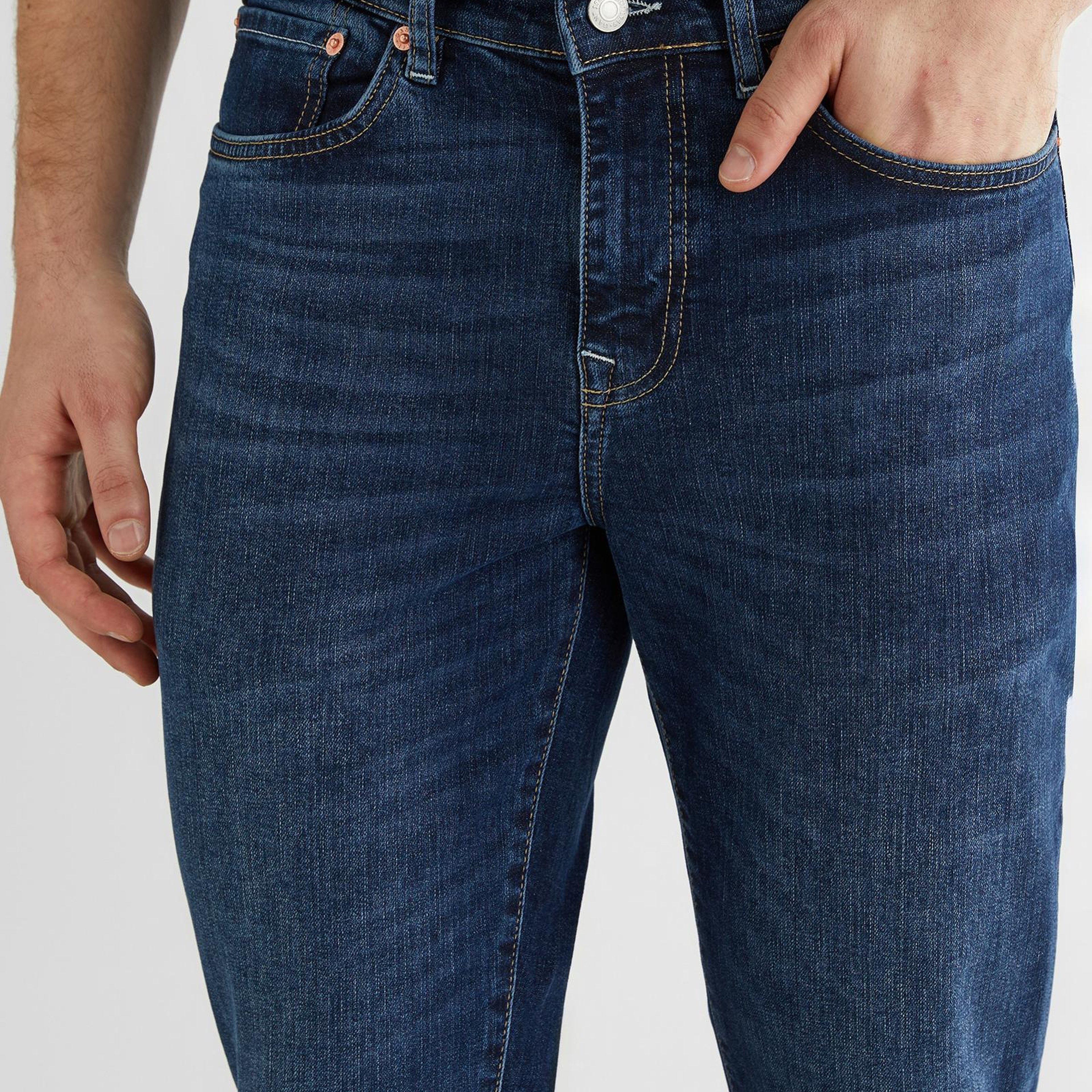GANT Erkek Mavi Extra Slim Fit Jean