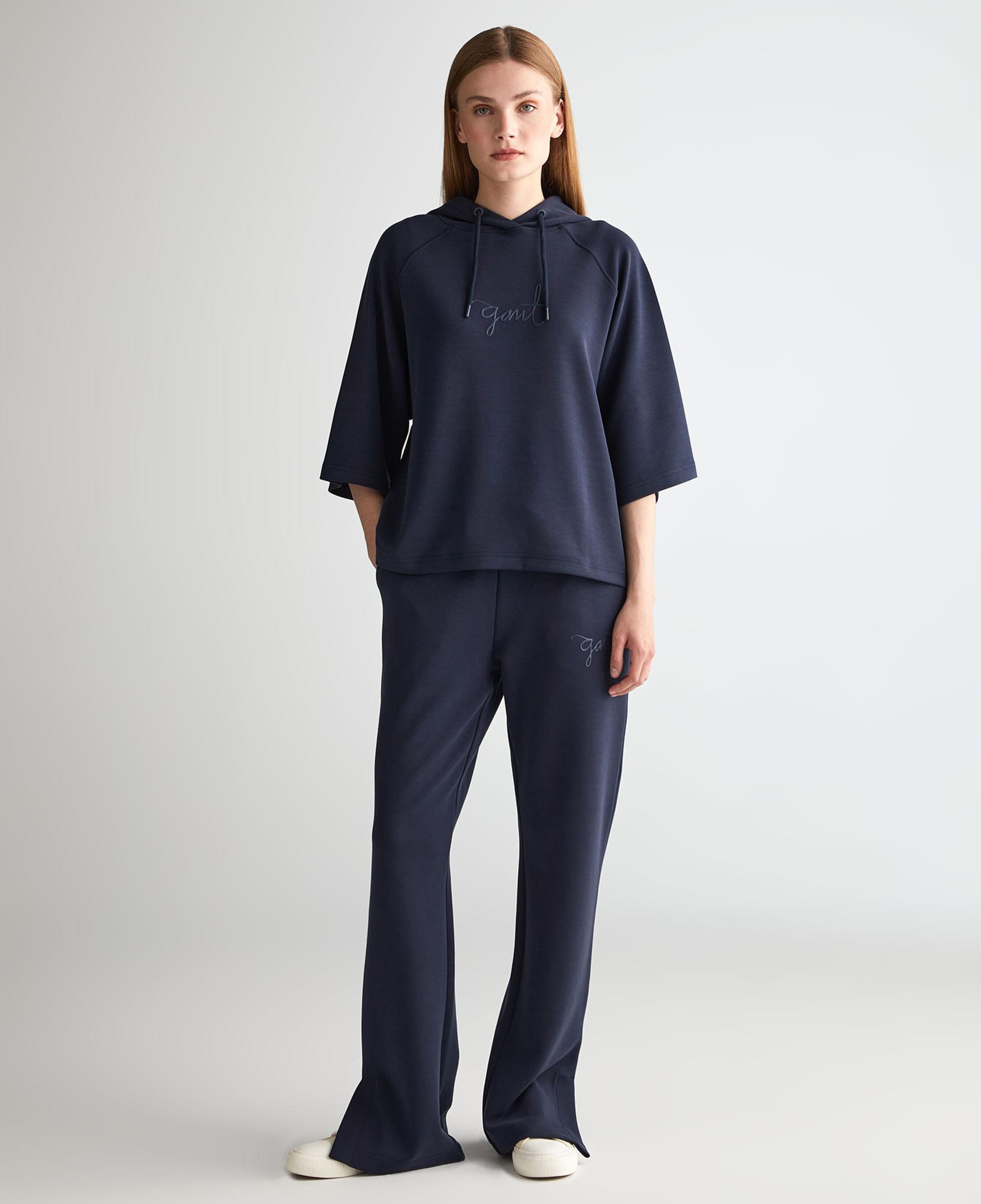 GANT Kadın Lacivert Regular Fit Eşofman Altı