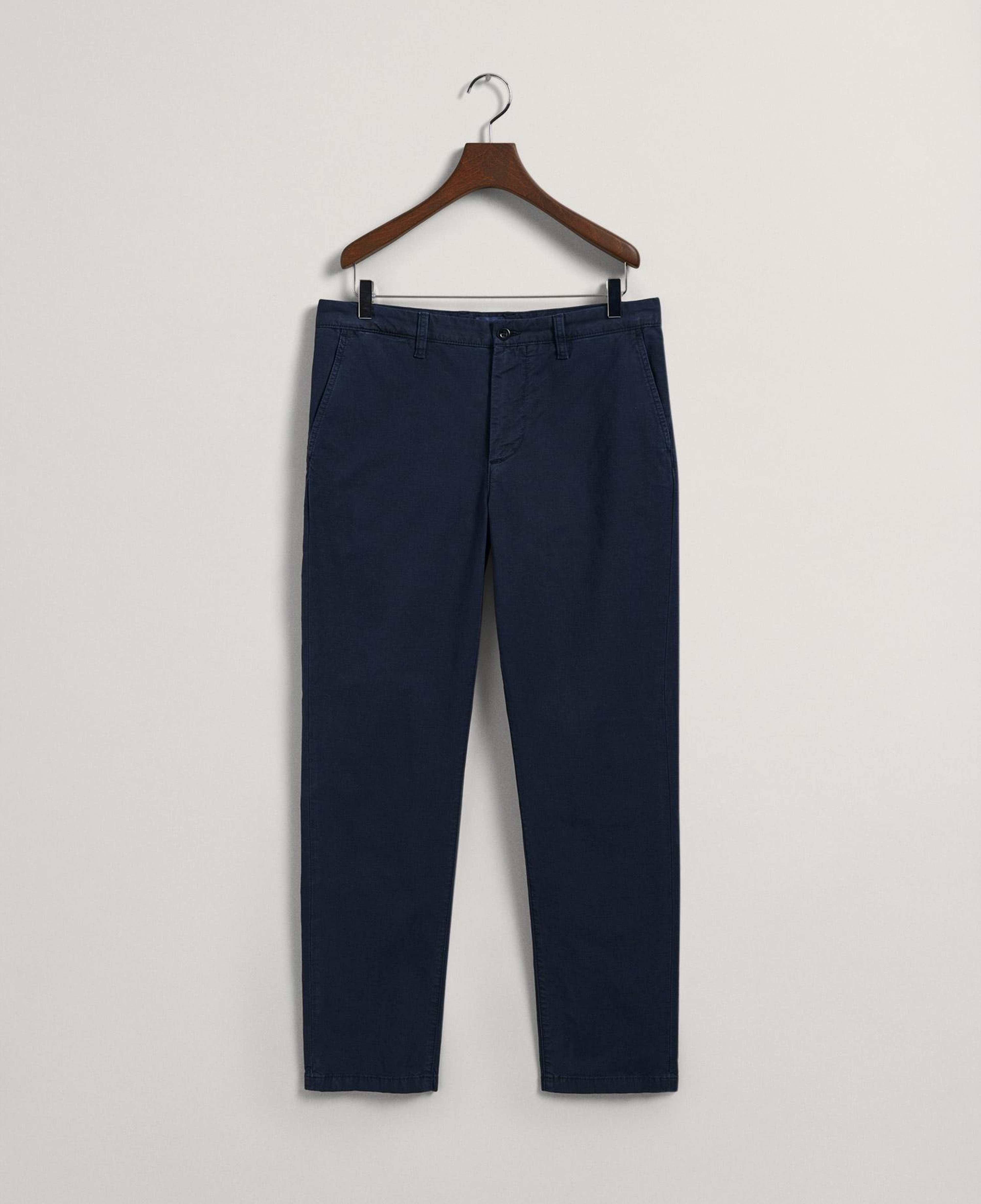 GANT Erkek Lacivert Regular Fit Allister Pantolon