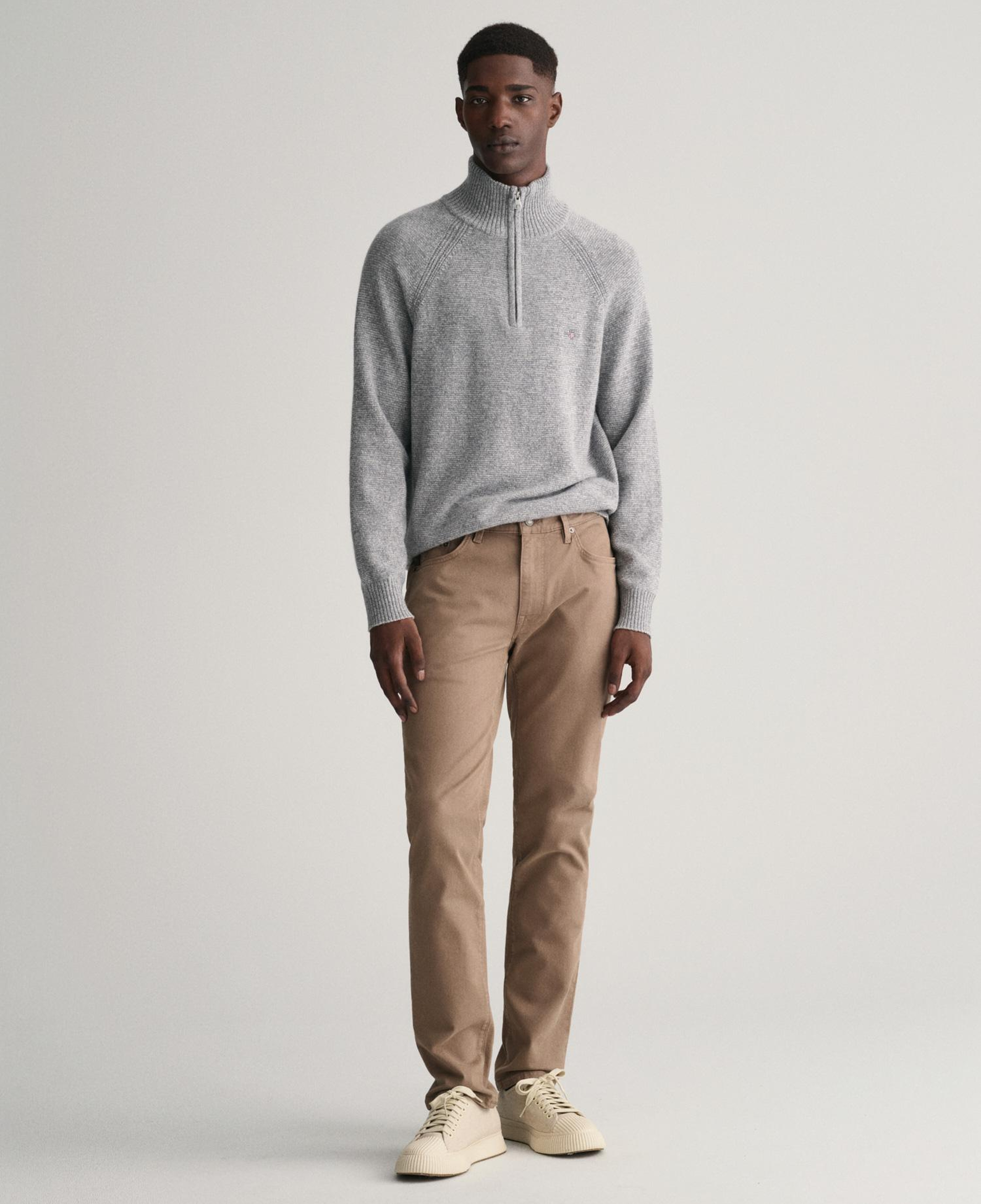 GANT Erkek Kahverengi Slim Fit Jean