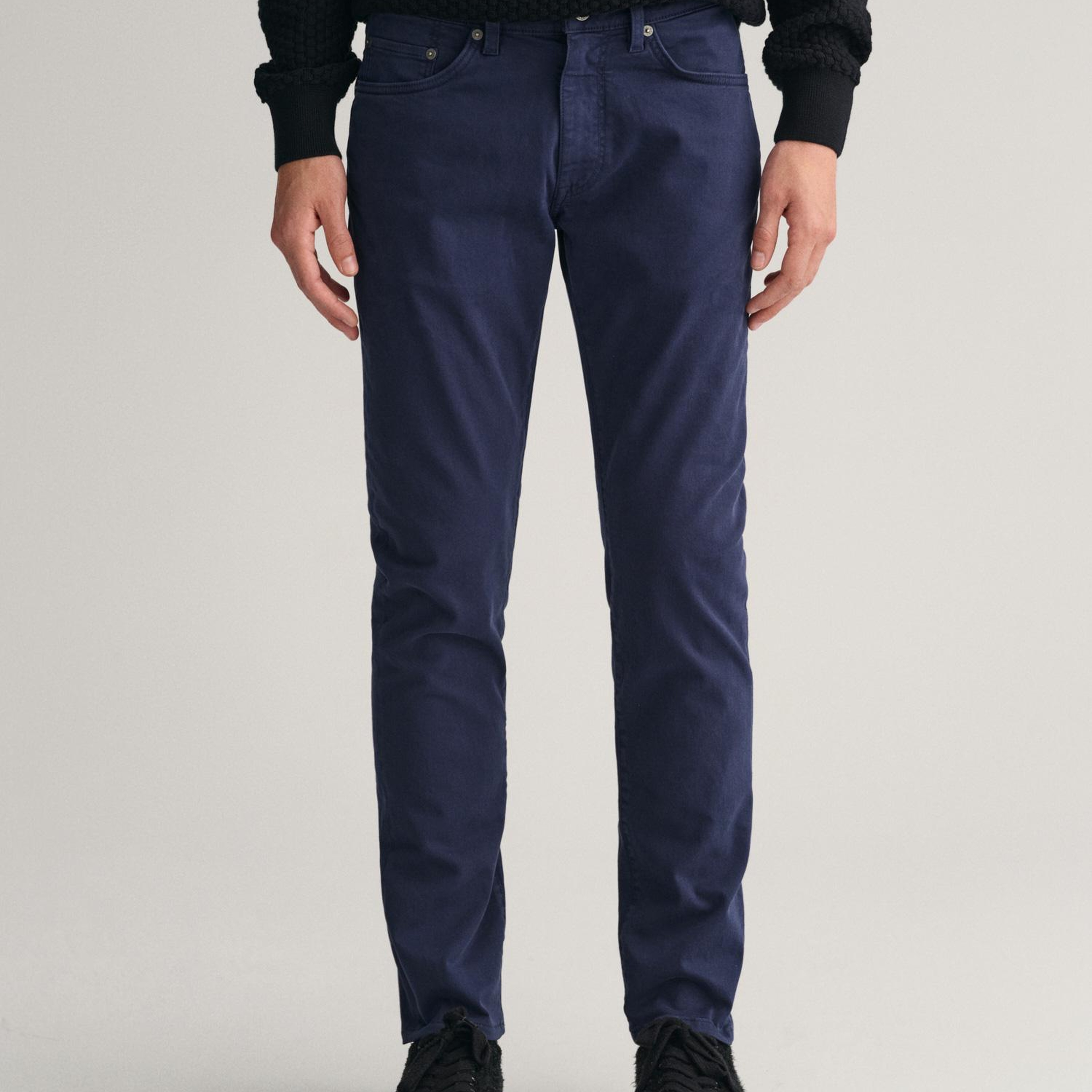GANT Erkek Lacivert Slim Fit Jean