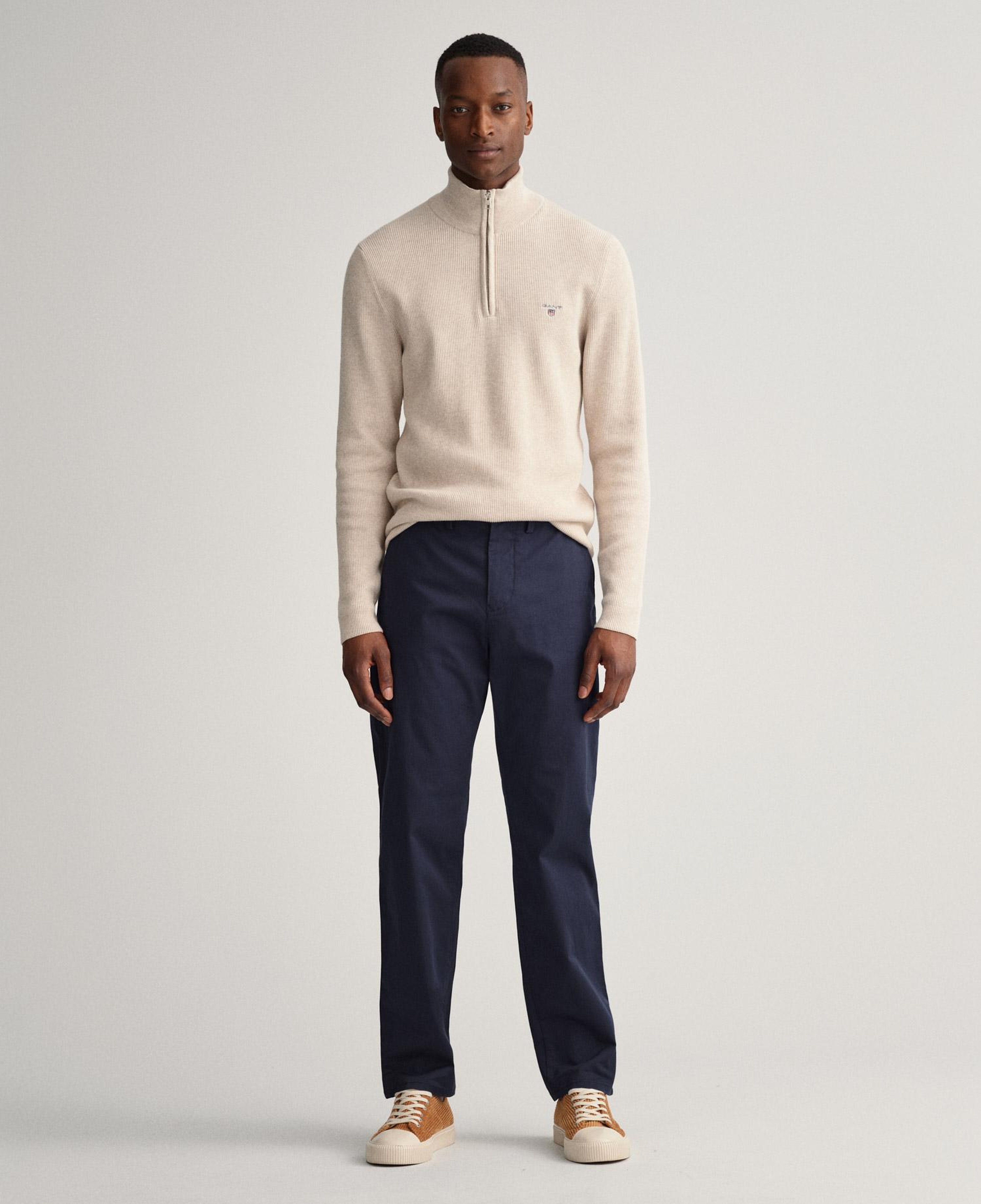 GANT Erkek Lacivert Regular Fit Allister Pantolon