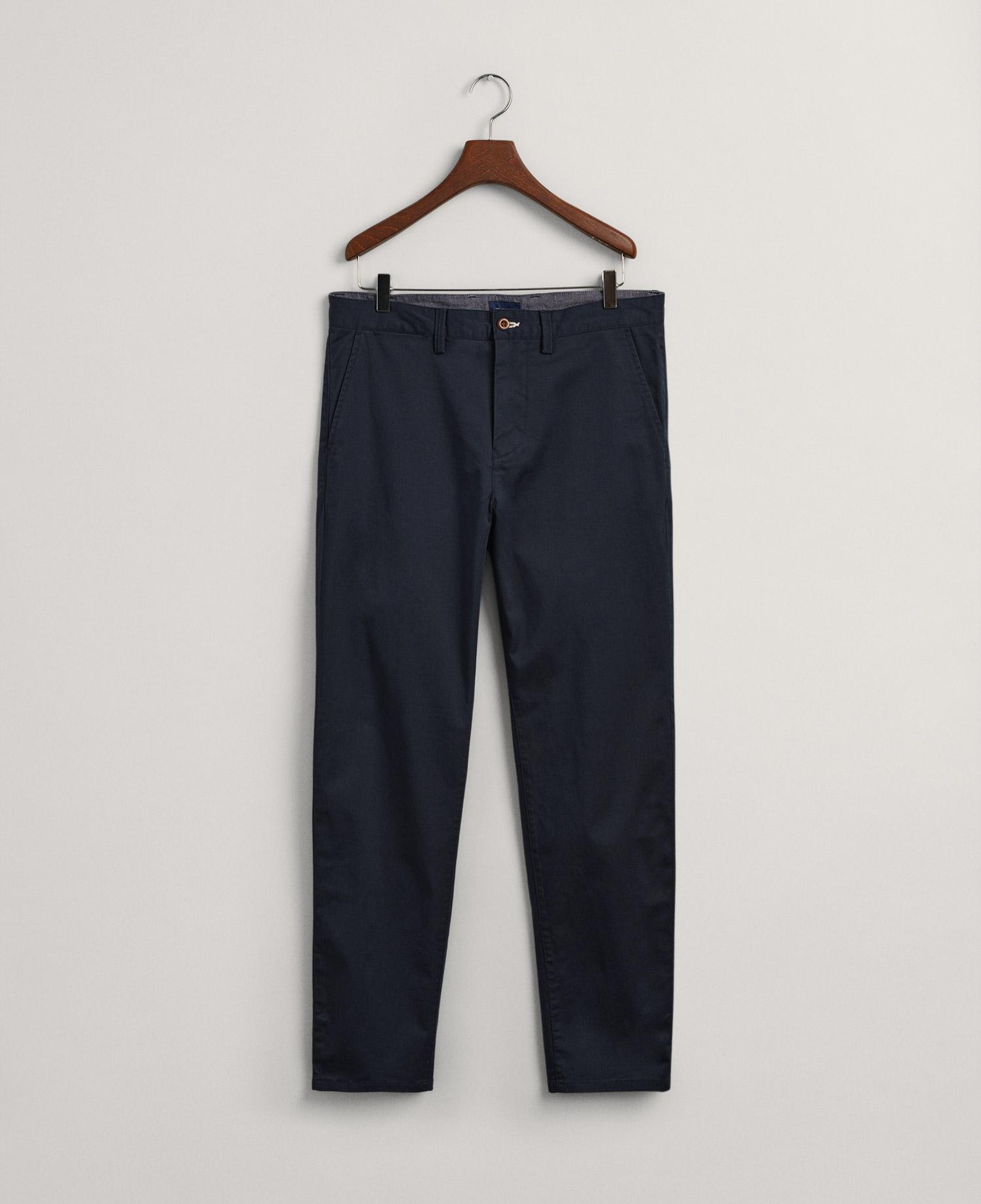 GANT Erkek Lacivert Regular Fit Allister Pantolon