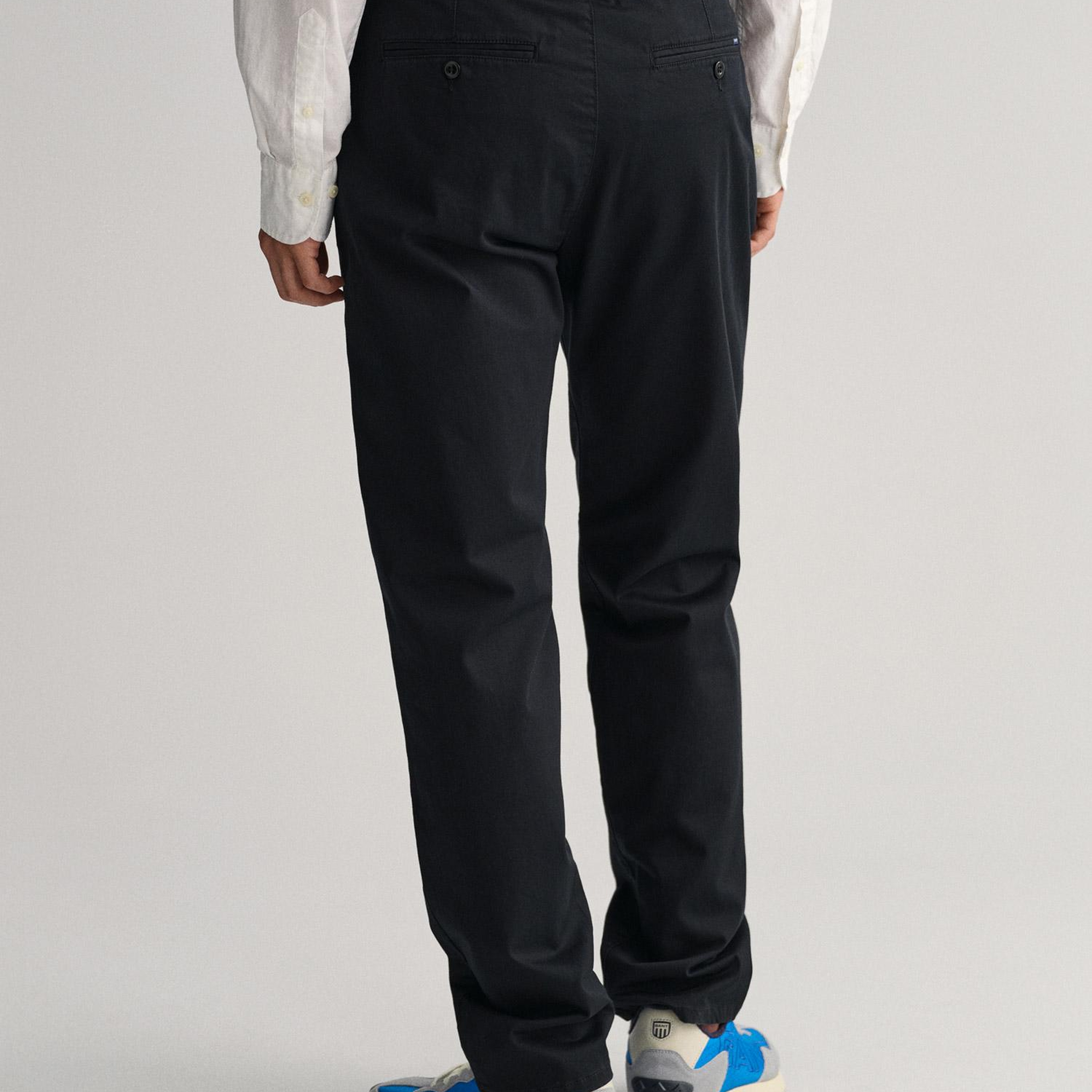 GANT Erkek Siyah Regular Fit Allister Pantolon