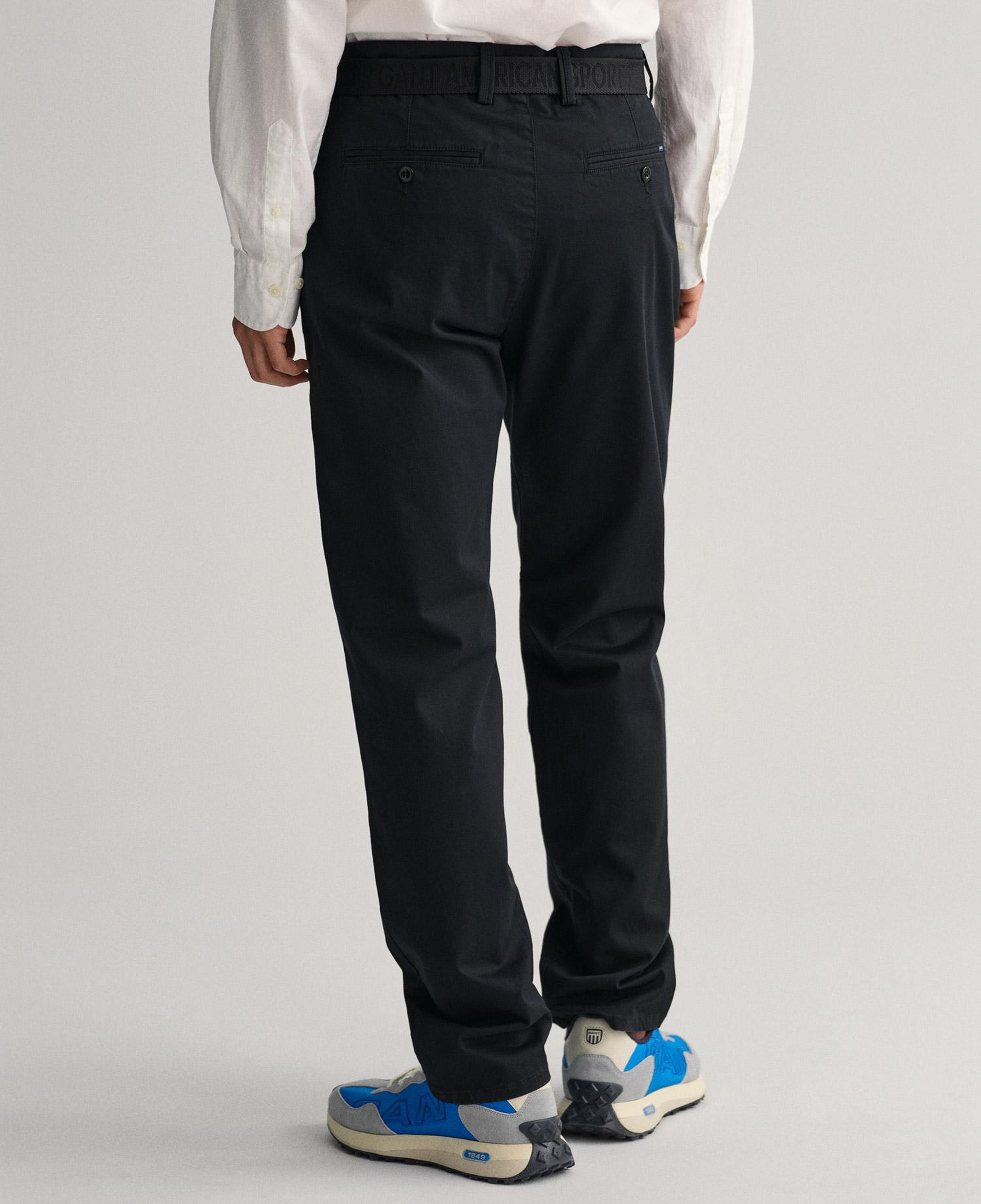 GANT Erkek Siyah Regular Fit Allister Pantolon