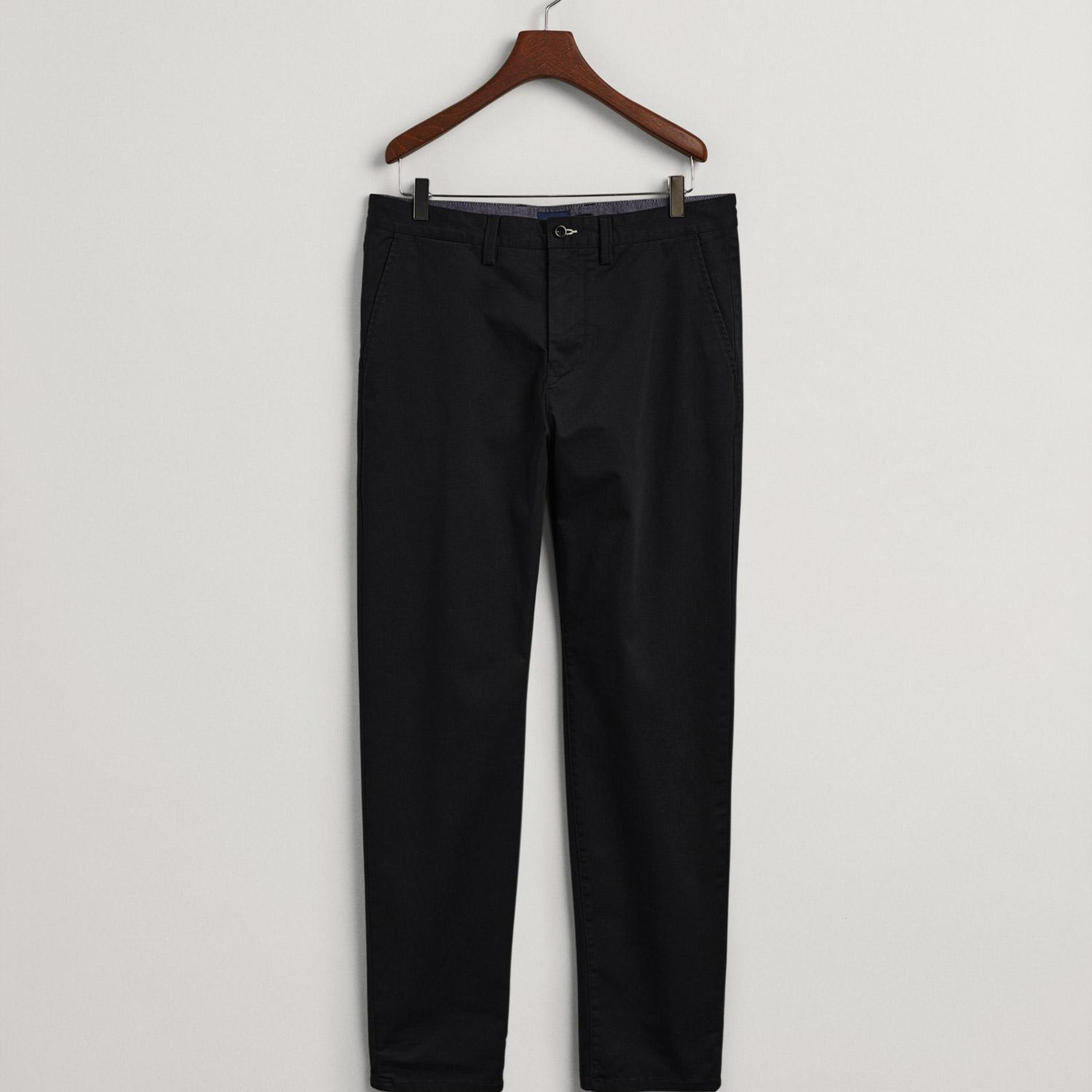 GANT Erkek Siyah Regular Fit Allister Pantolon