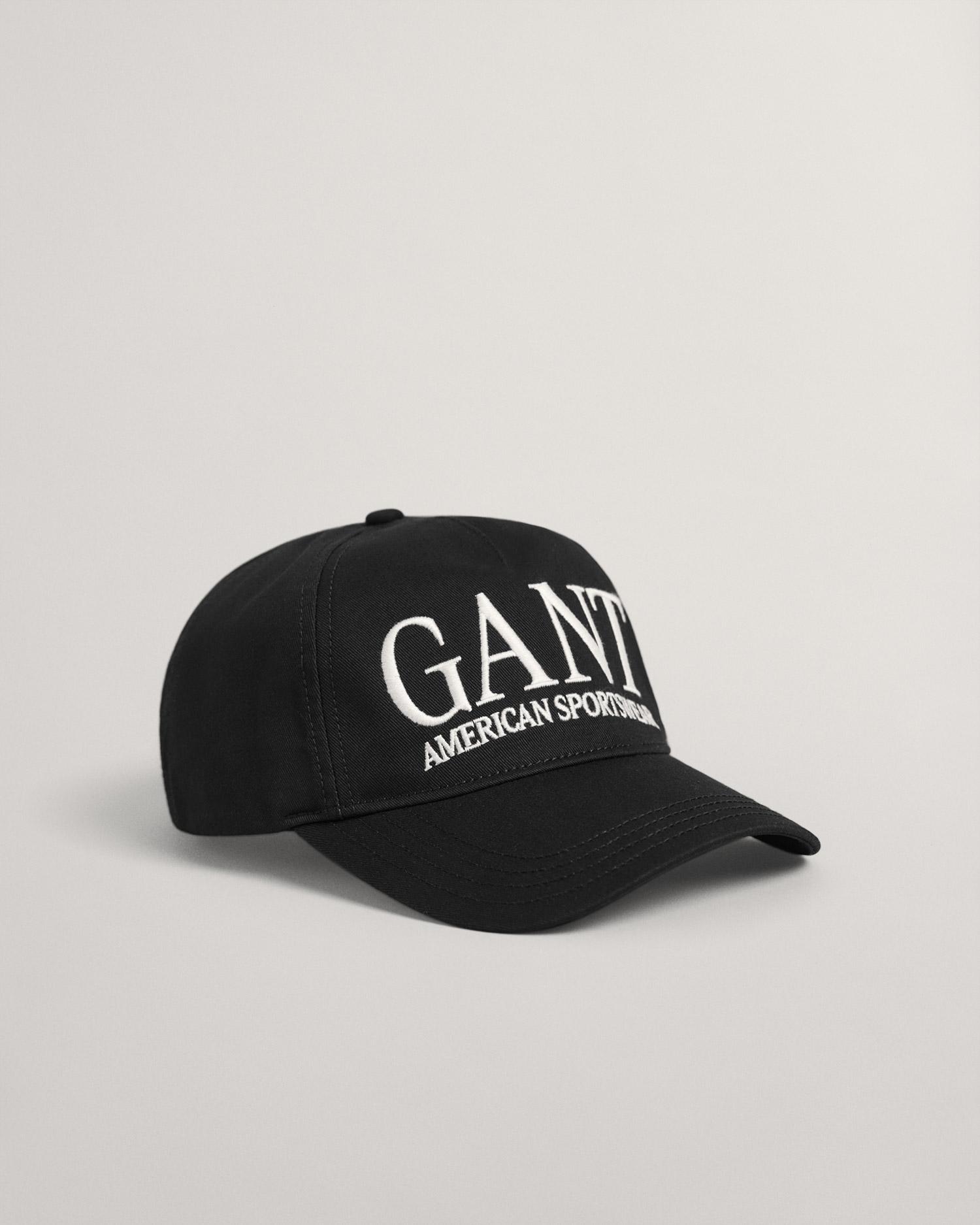 GANT Unisex Siyah Logolu Şapka