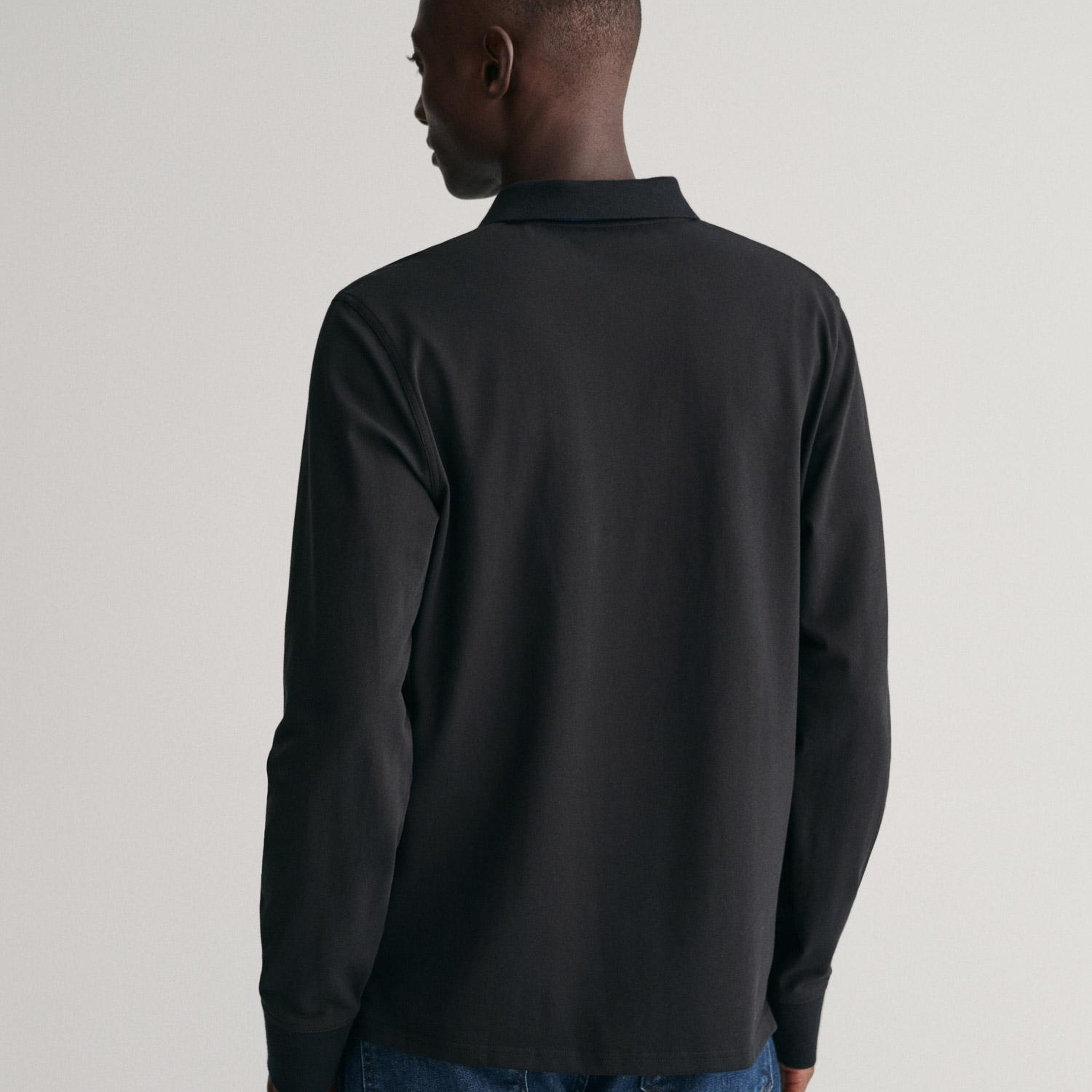 GANT Erkek Siyah Regular Fit Polo